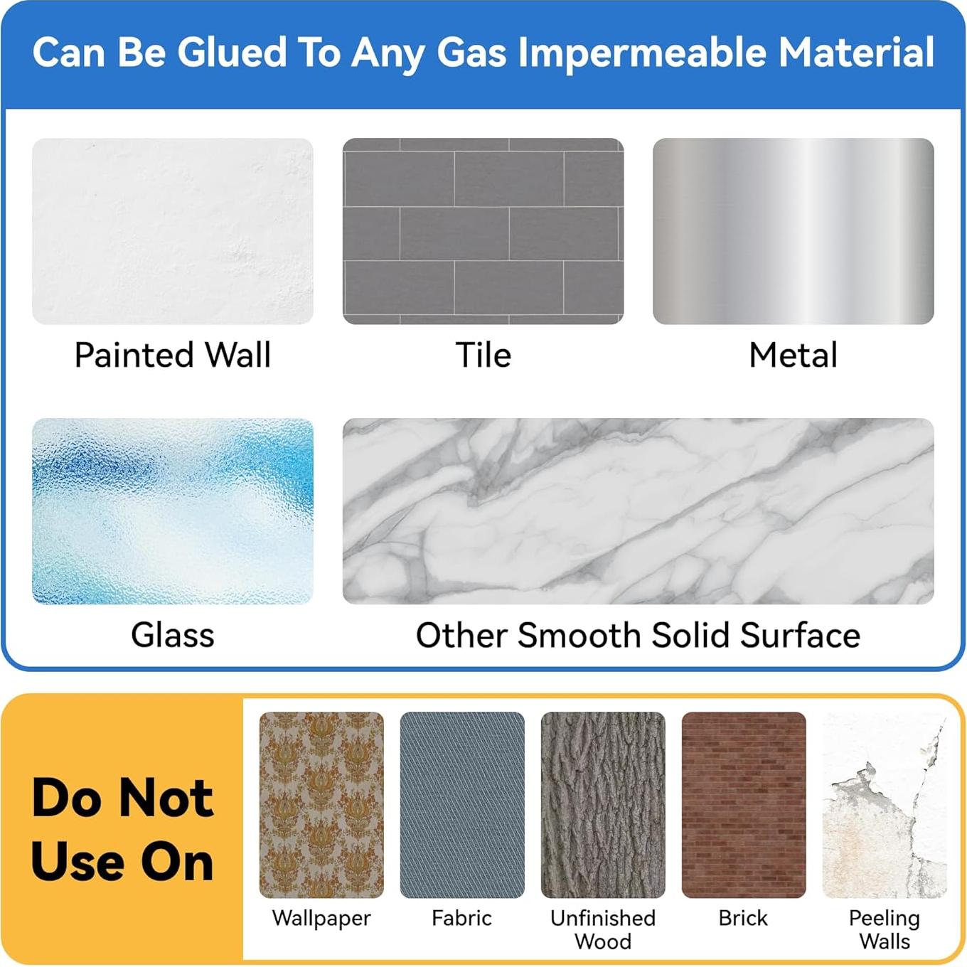 Clips Adhesivos para Cables CableGeeker 50Pcs Negro