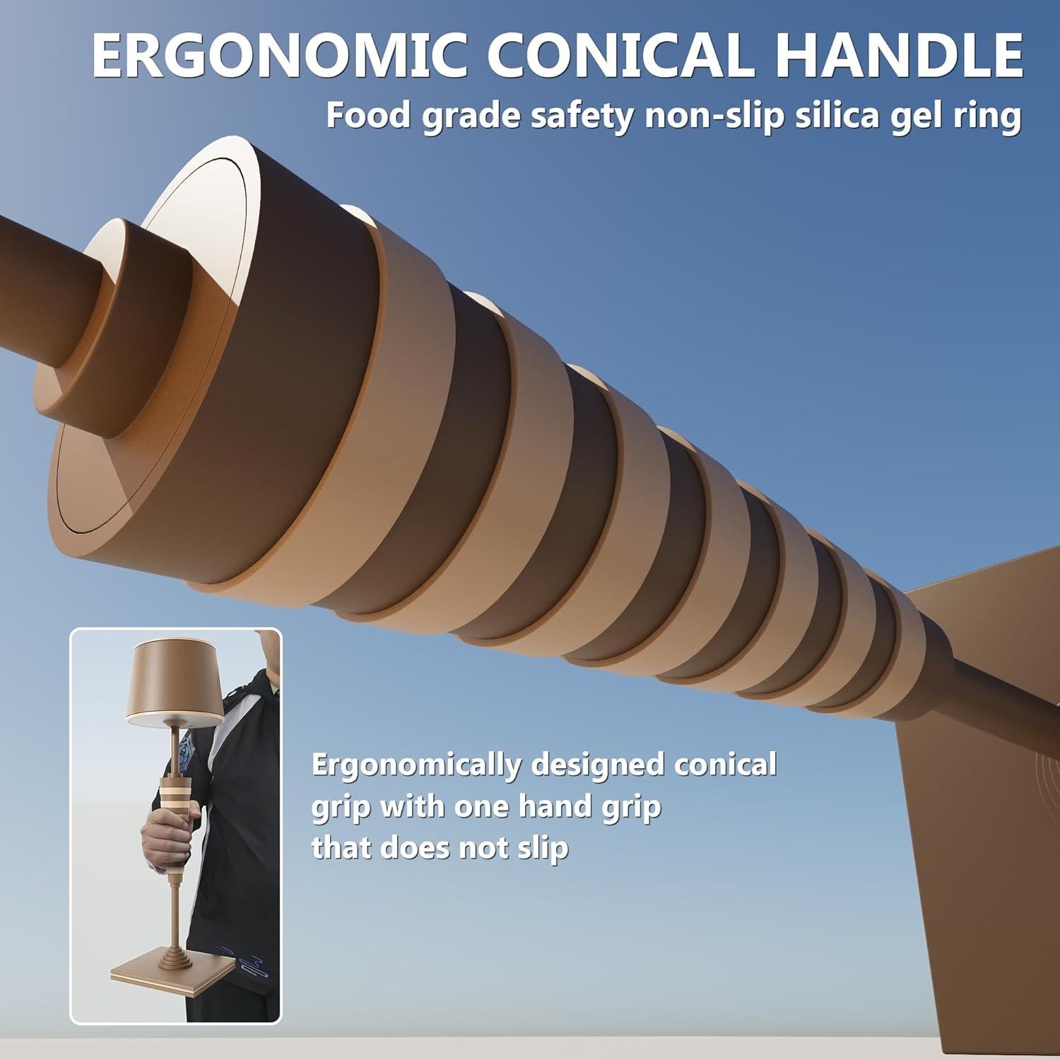 Lámpara de mesa inalámbrica Timjorman FY-01 8000mAh