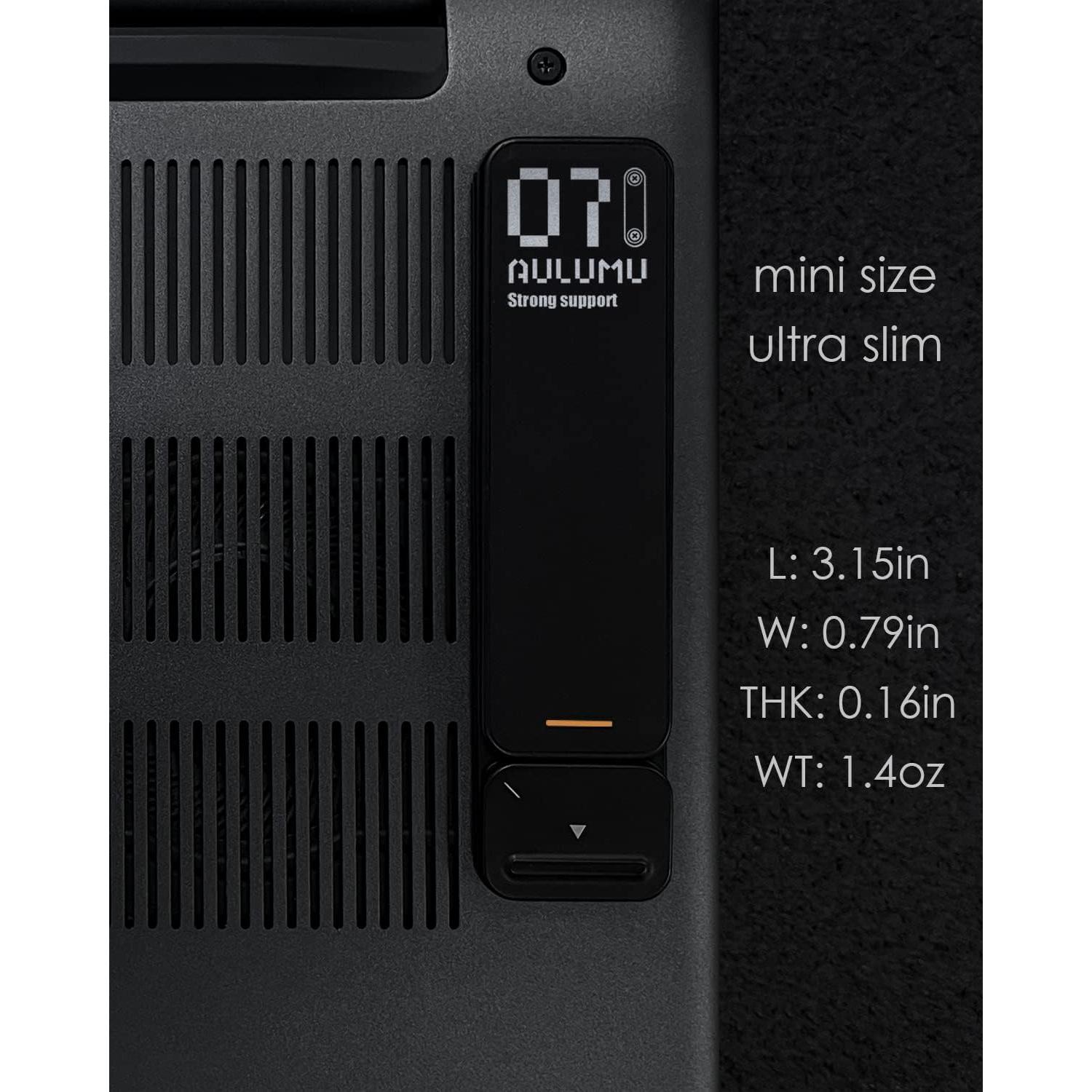 Soporte Plegable para Laptop Aulumu G07 Ergonómico Negro