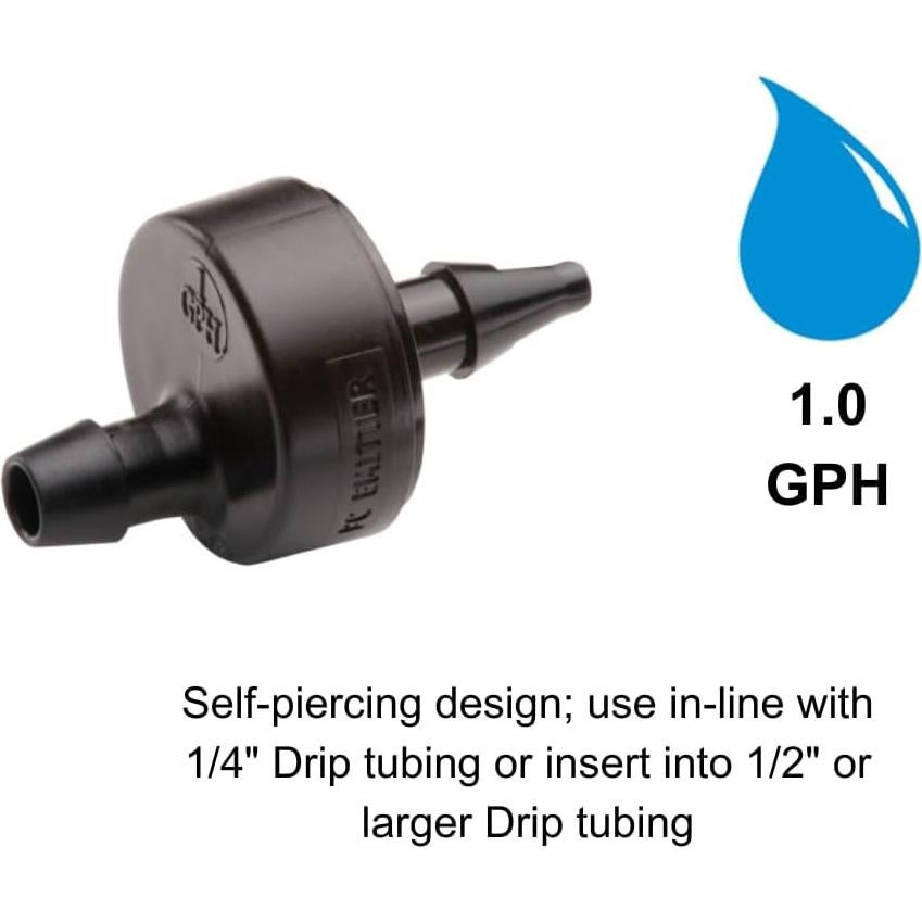 Emisores de Goteo Rain Bird SW10-30PS, 30-Pack, 3.785 LPH