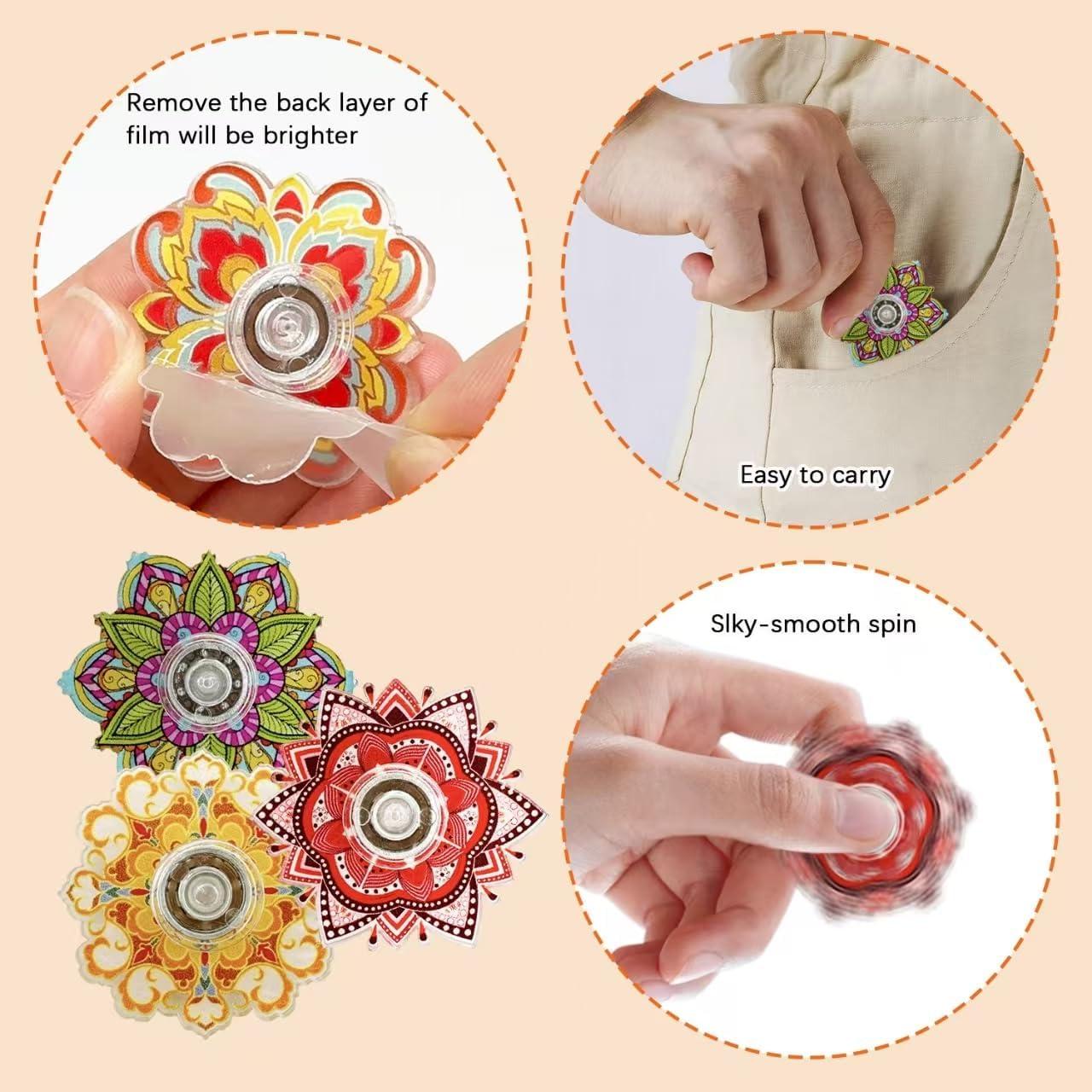 30 Mini Spinners Antiestrés PRAABDC - Juguetes para Alivio