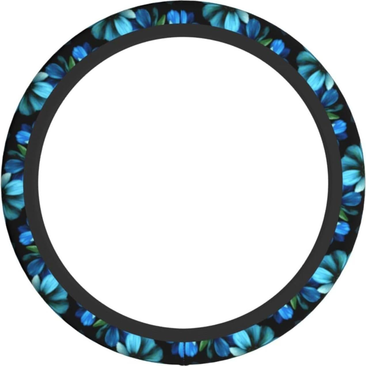 Funda de Volante Neopreno TSIQRT Azul 37-38 cm Antideslizante