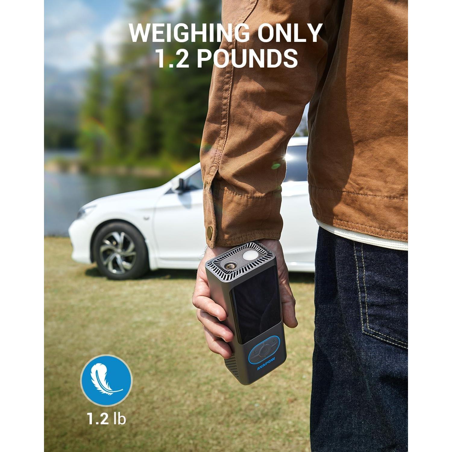 Compresor de Aire Portátil AVAPOW AP18 150 PSI Inalámbrico