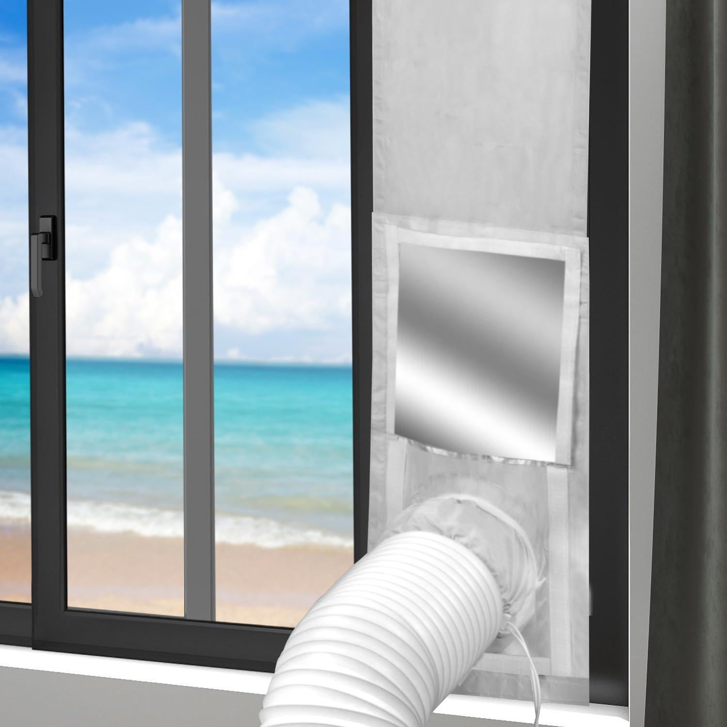 Kit de Ventilación Kifiray para Ventana de Aire Acondicionado 28x102cm