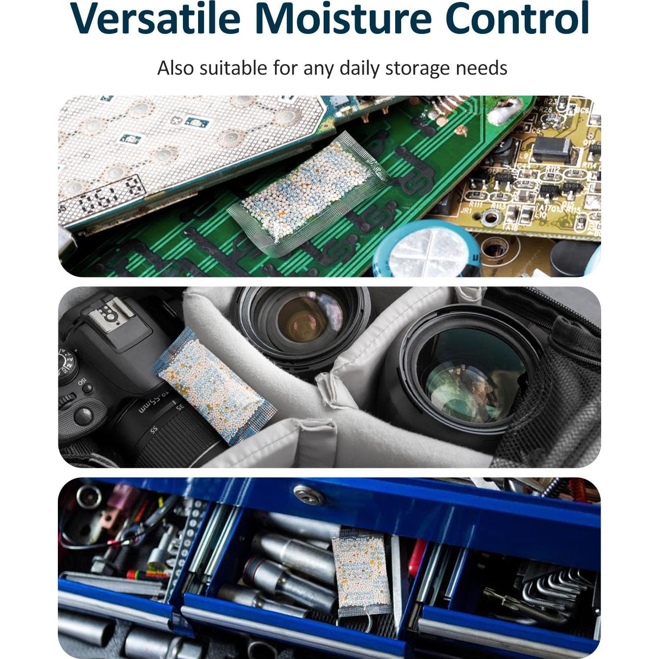 Paquetes Deshidratantes Wisedry 3g [20 Unidades] para Cámaras