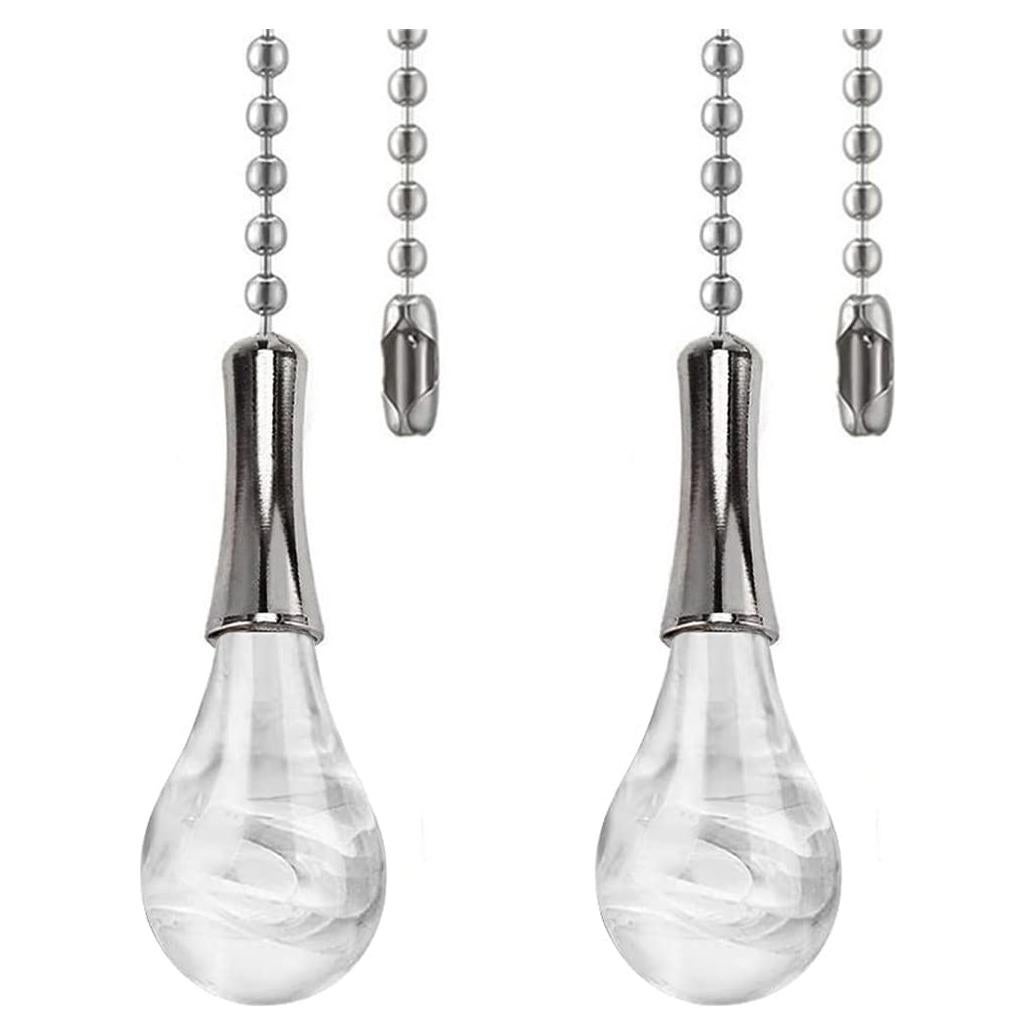 Adornos de cadena de tirón para ventilador de techo Akahttbn 30 cm