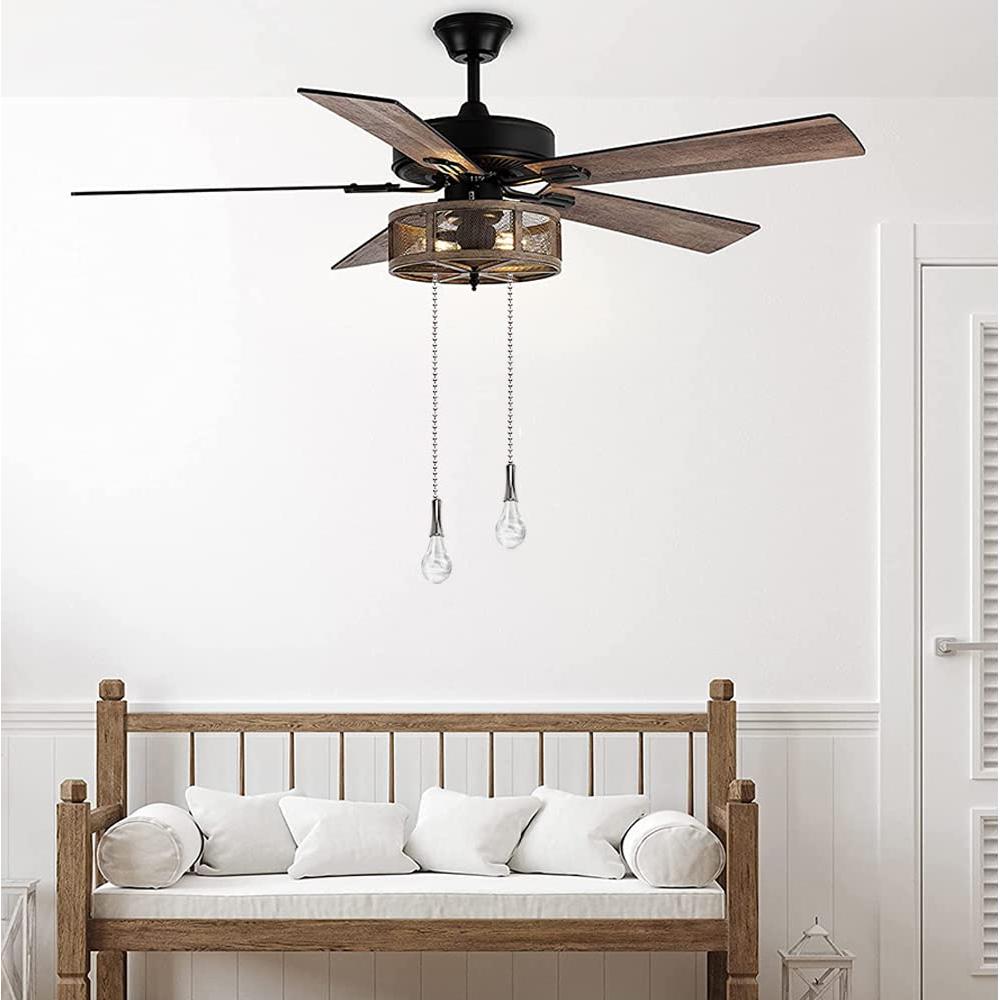 Adornos de cadena de tirón para ventilador de techo Akahttbn 30 cm