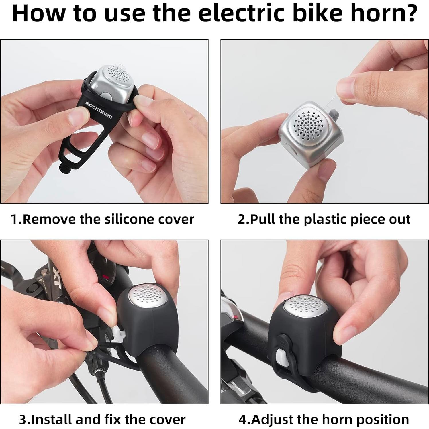 Timbre de Bicicleta Eléctrico ROCKBROS a Prueba de Agua