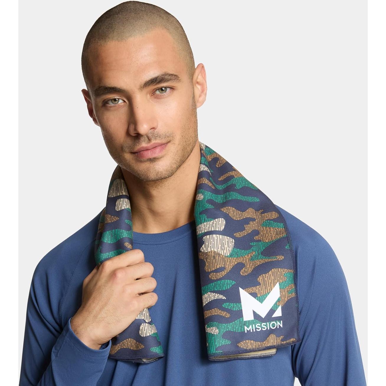 Toalla Enfriadora MISSION Original - Microfibra UPF 50 - 25x84 cm