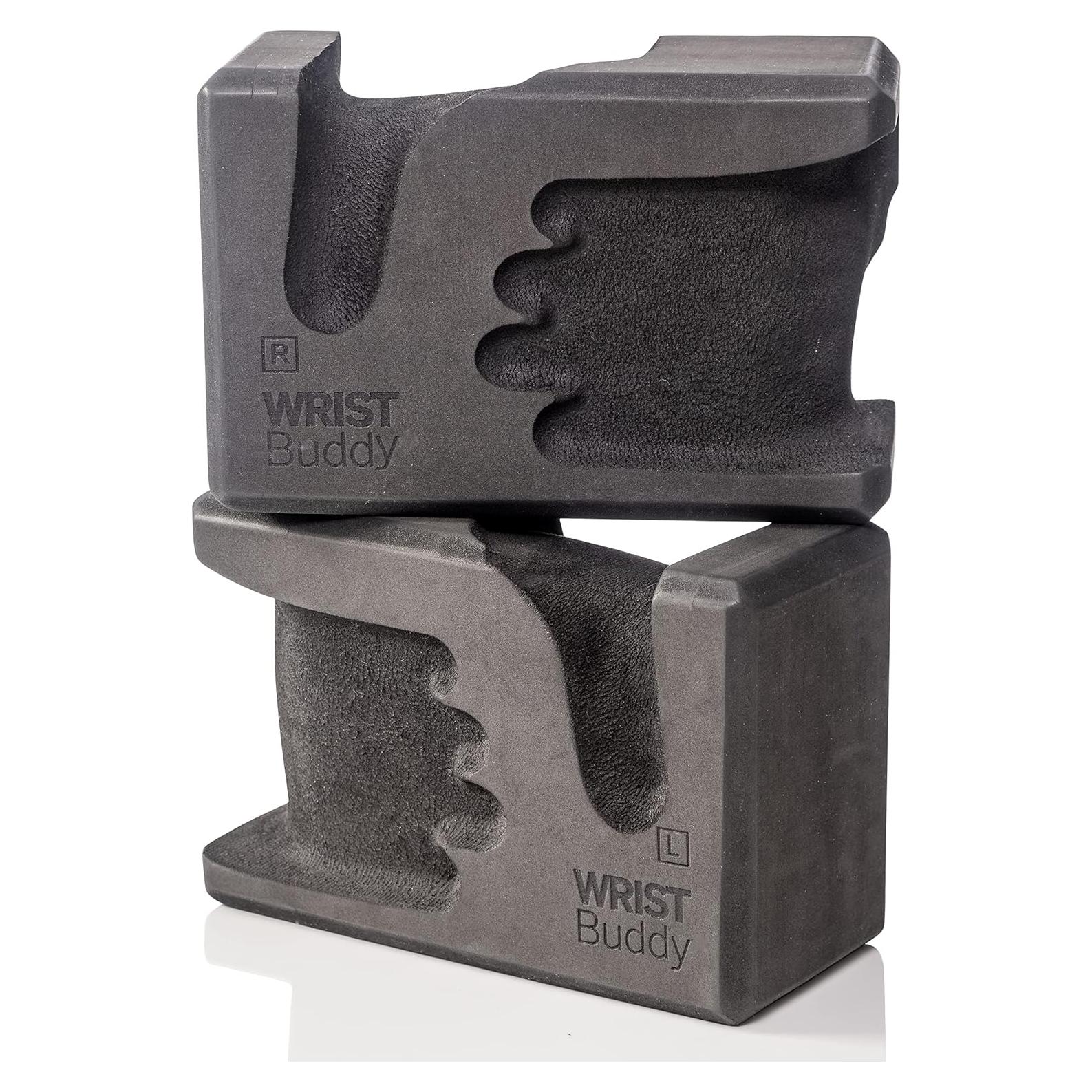 Bloques de Yoga WRIST BUDDY Negro 2 Piezas Ergonomicos