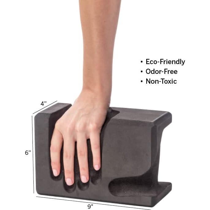Bloques de Yoga WRIST BUDDY Negro 2 Piezas Ergonomicos