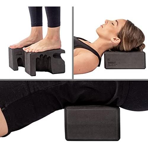 Bloques de Yoga WRIST BUDDY Negro 2 Piezas Ergonomicos