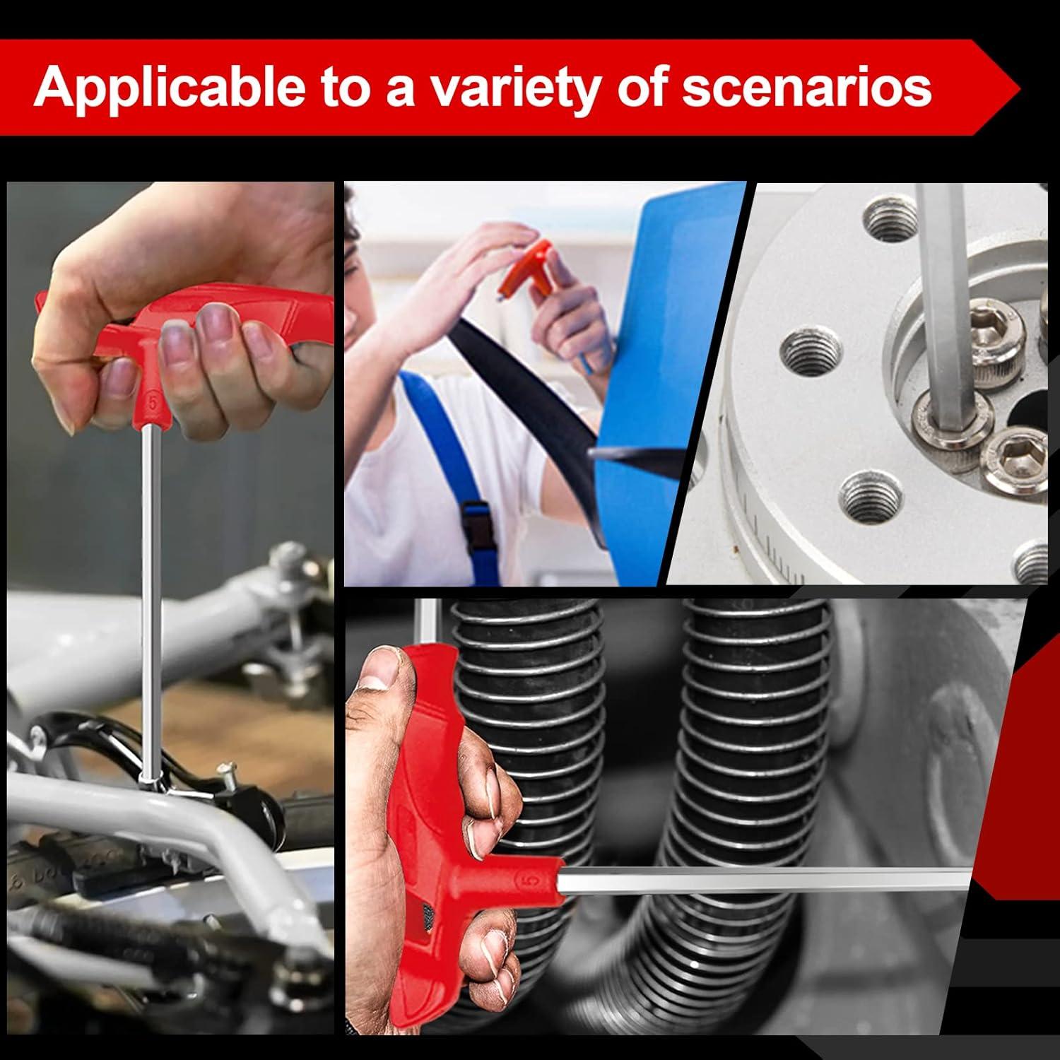 Juego de llaves Allen WISEUP 2.5mm con mango en T ergonómico