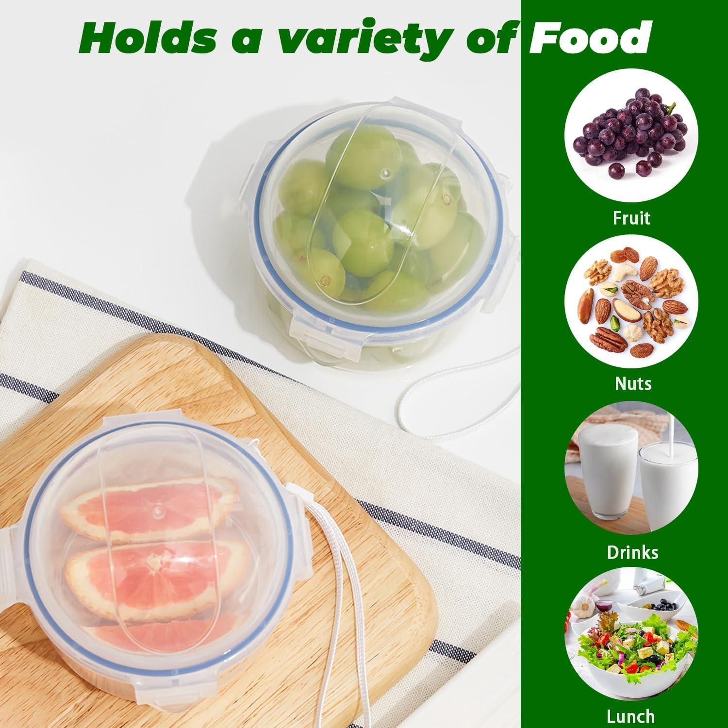 Paquete de 4 Contenedores de Almacenamiento Hefei para Cebollas