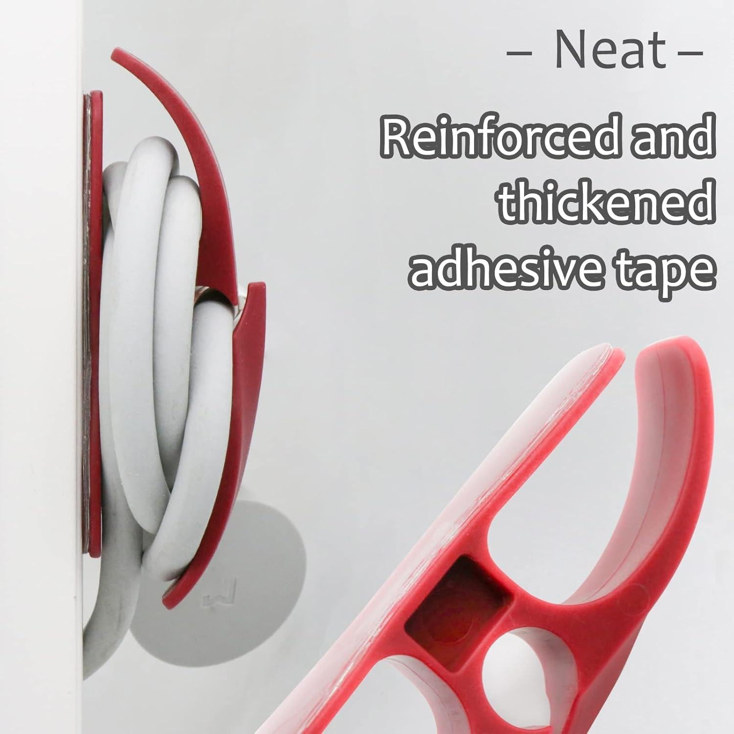 Organizador de Cables para Electrodomésticos de Cocina - IUULOB, 12 Paquete, 6 Colores