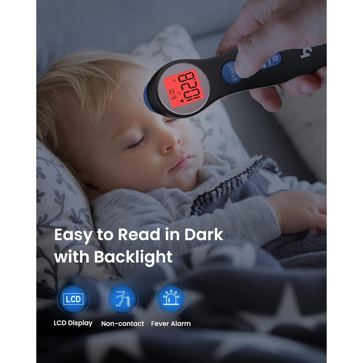 Termómetro Digital Sin Contacto Femometer DET-306 Negro