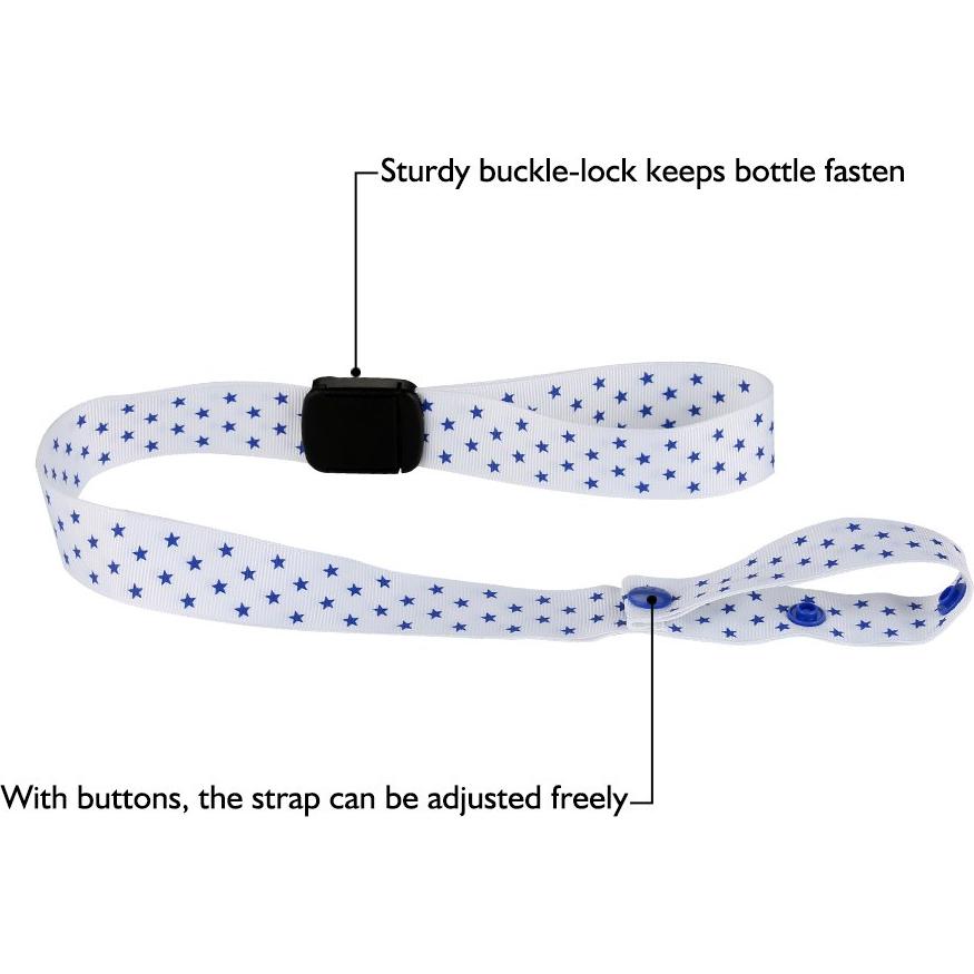 Correas Antivuelco para Tazas Accmor 2 Pcs Ajustables