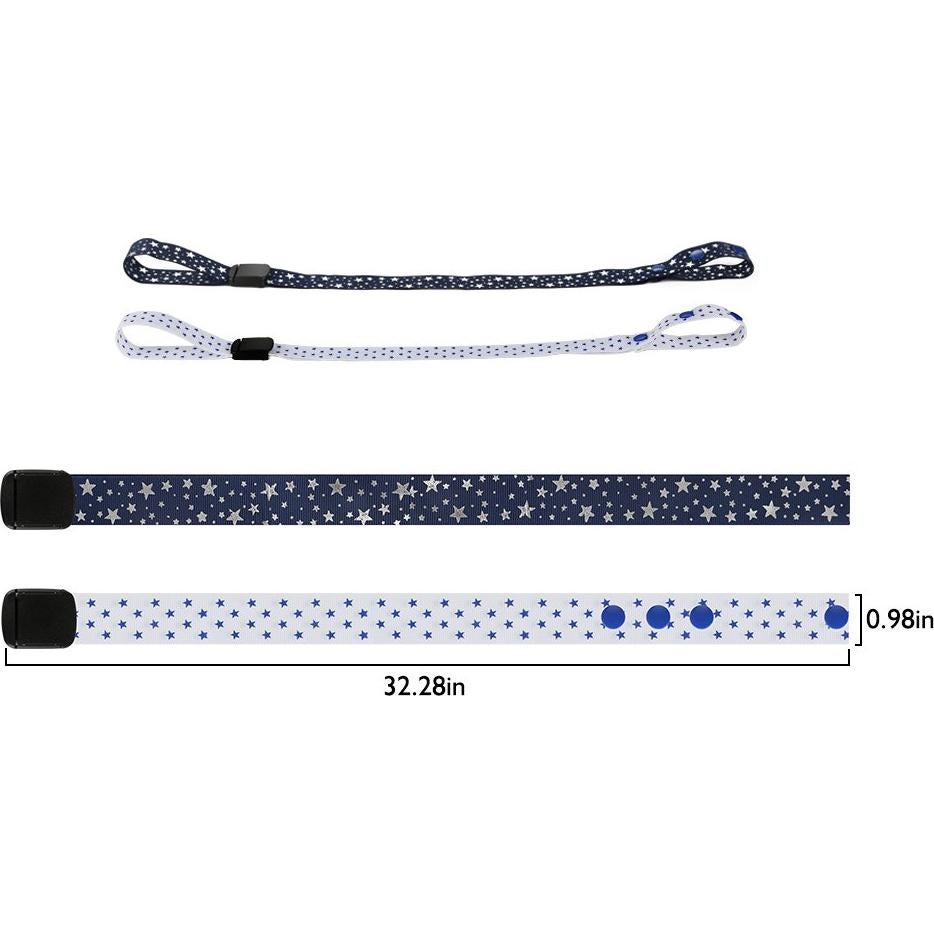 Correas Antivuelco para Tazas Accmor 2 Pcs Ajustables