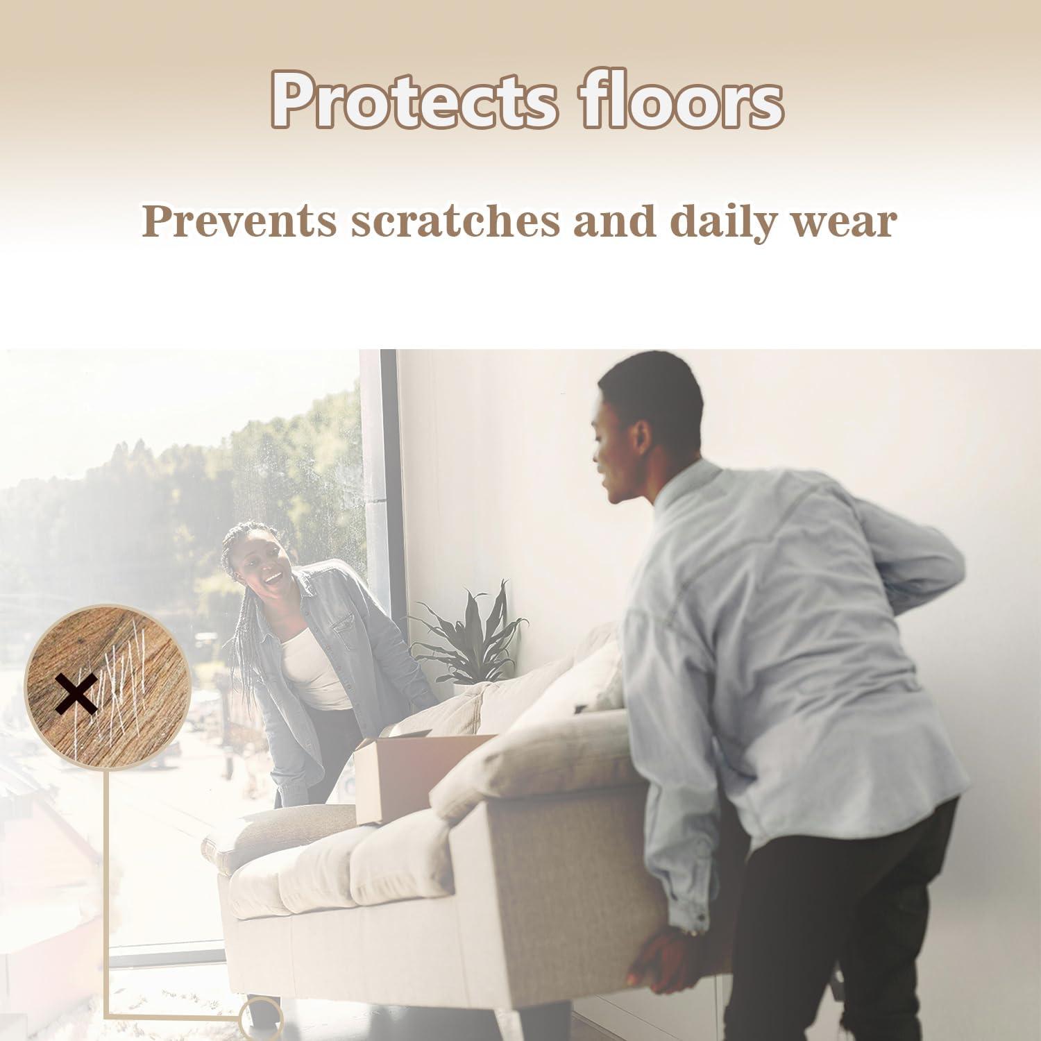 Almohadillas de Fieltro Yelanon 60 Pcs Protectores para Muebles