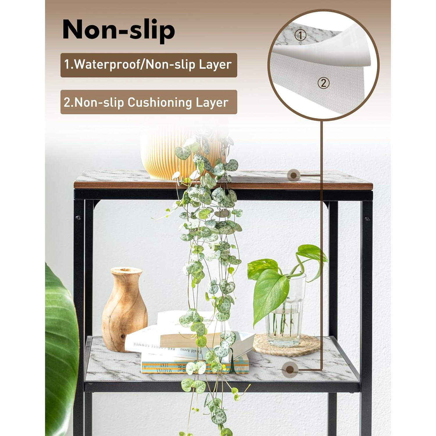 Forro de Estante MelunMer 30.48cm x 3.6m Antideslizante Mármol