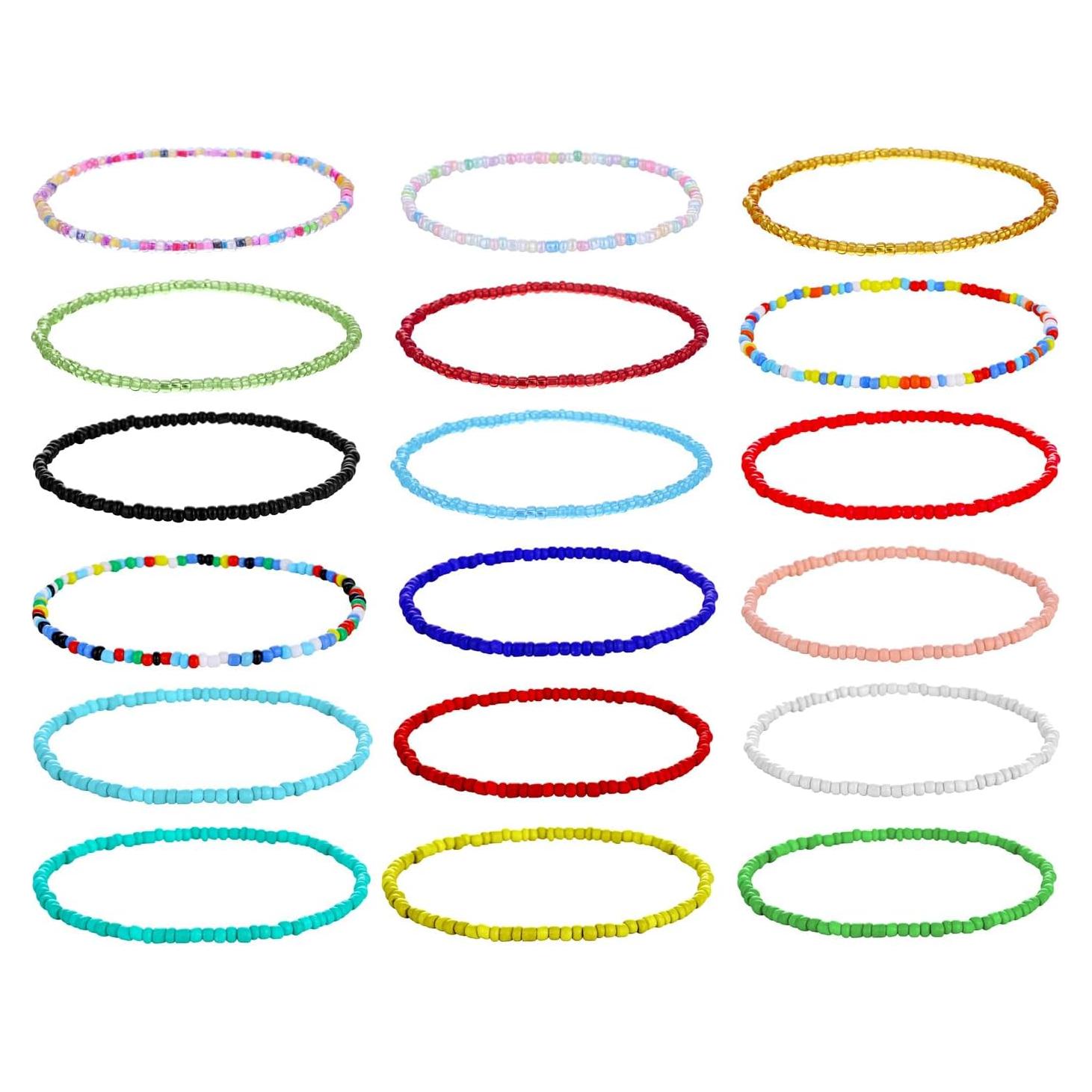 Pulsera de Tobillo Boho Kelistom para Mujeres y Niñas 20-27.5cm