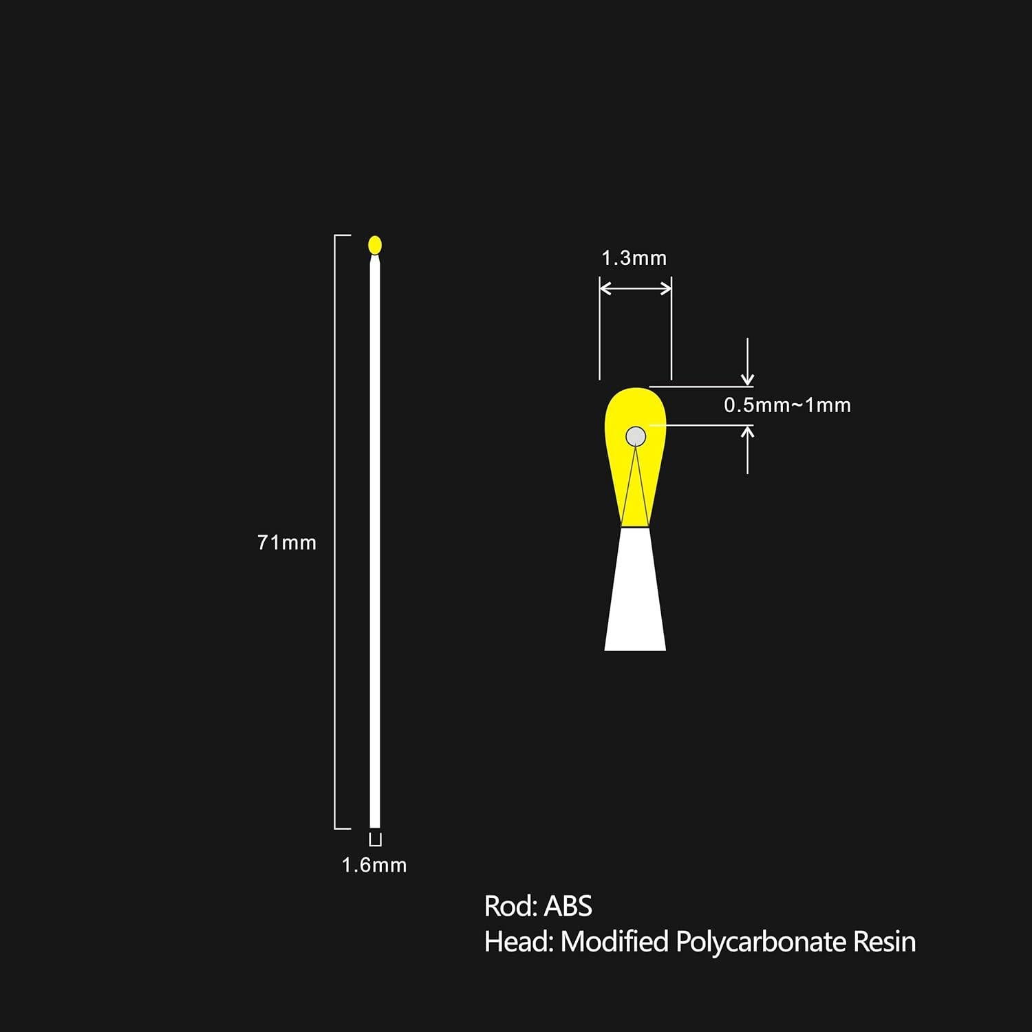 Hisopos de Limpieza AAwipes Mini Gel Silicona 10 Pcs ESD