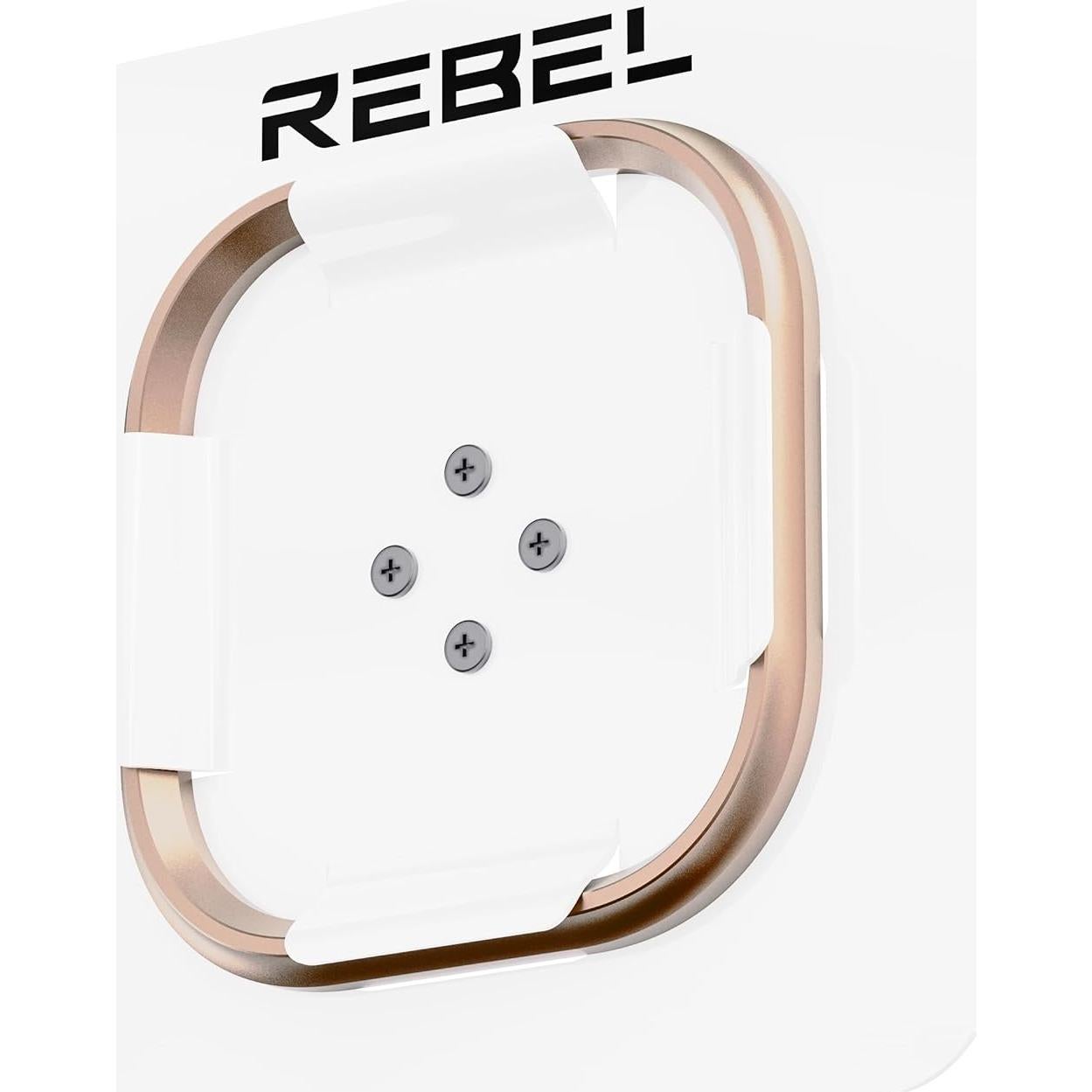 Kit de Componentes Metálicos REBEL para iPhone 16/15/14 Pro Max - Aluminio CNC Oro Desierto