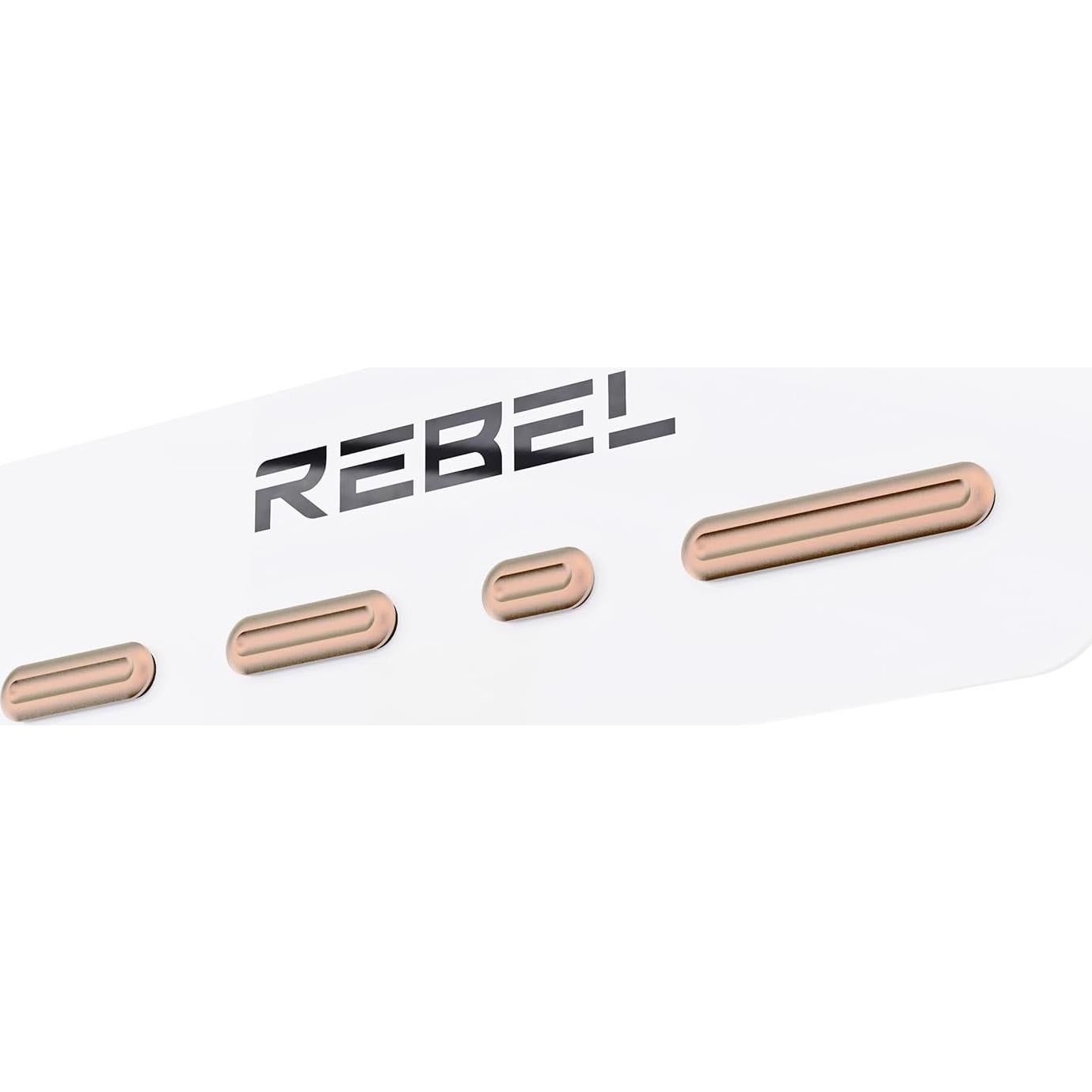 Kit de Componentes Metálicos REBEL para iPhone 16/15/14 Pro Max - Aluminio CNC Oro Desierto