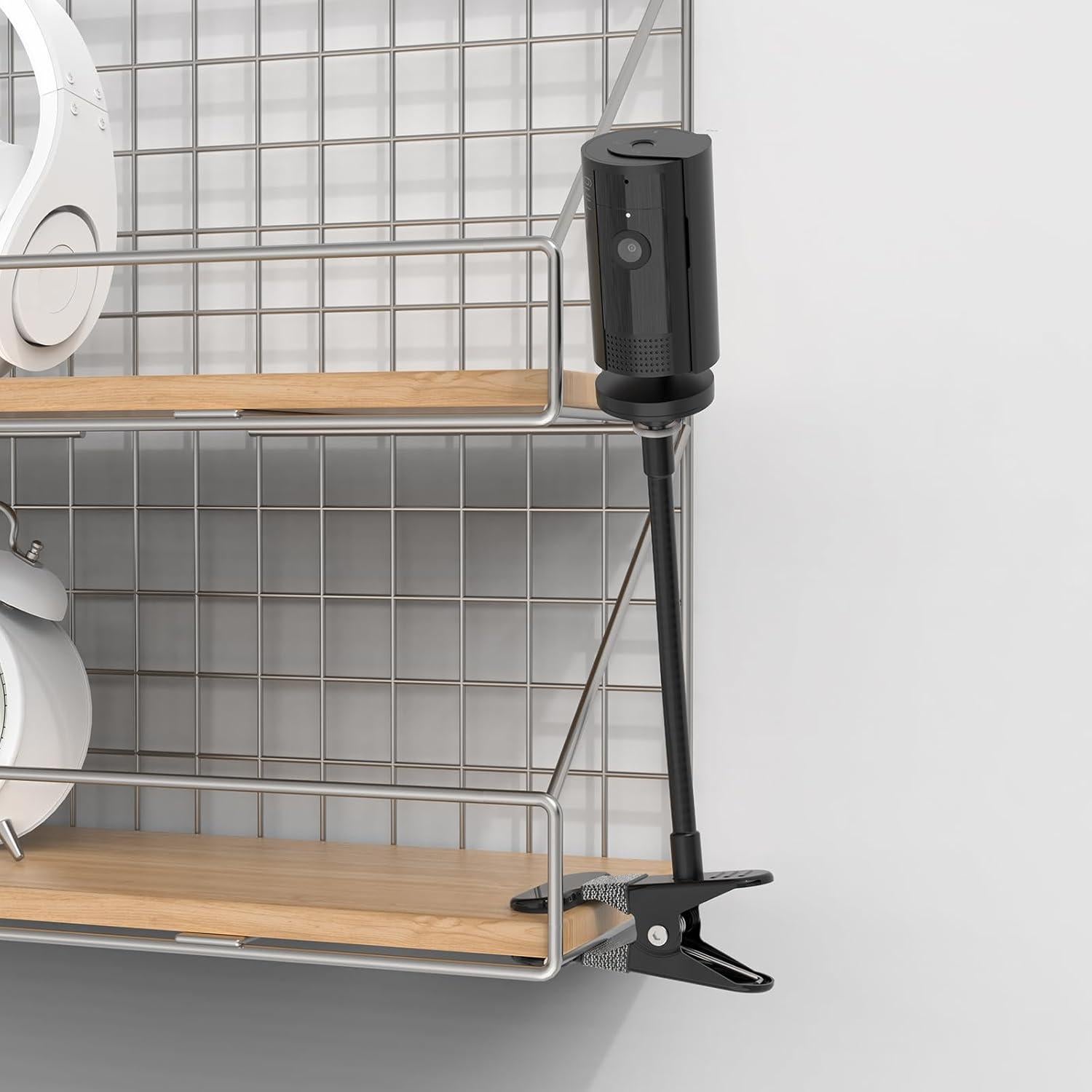 Soporte Clip HOLACA para Cámara Interior Ring 2da Gen Negro