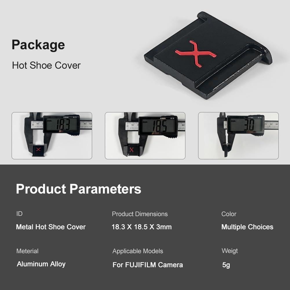 Tapa de Zapata Fría de Aluminio Niyi Focus para Cámara Fuji