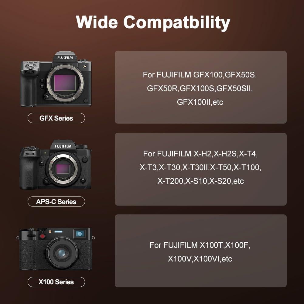 Tapa de Zapata Fría de Aluminio Niyi Focus para Cámara Fuji