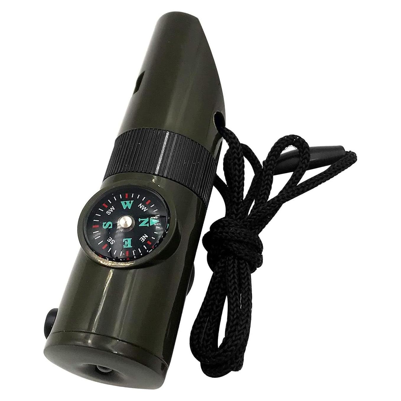 Silbato de Emergencia Splendorflying SFV09001 Verde Militar