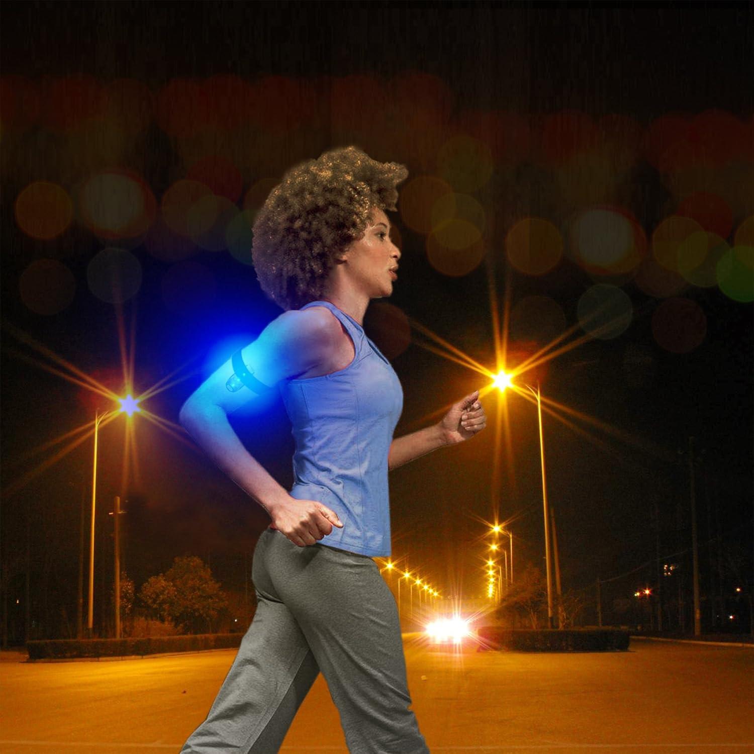 Luces de Seguridad LED STURME 4 Pack con Baterías y Clip