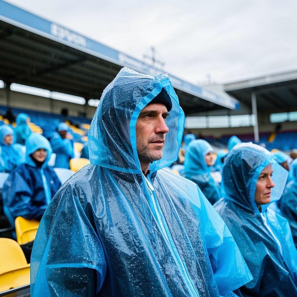 Paquete Familiar de Pantalones y Ponchos Impermeables Guanquartz