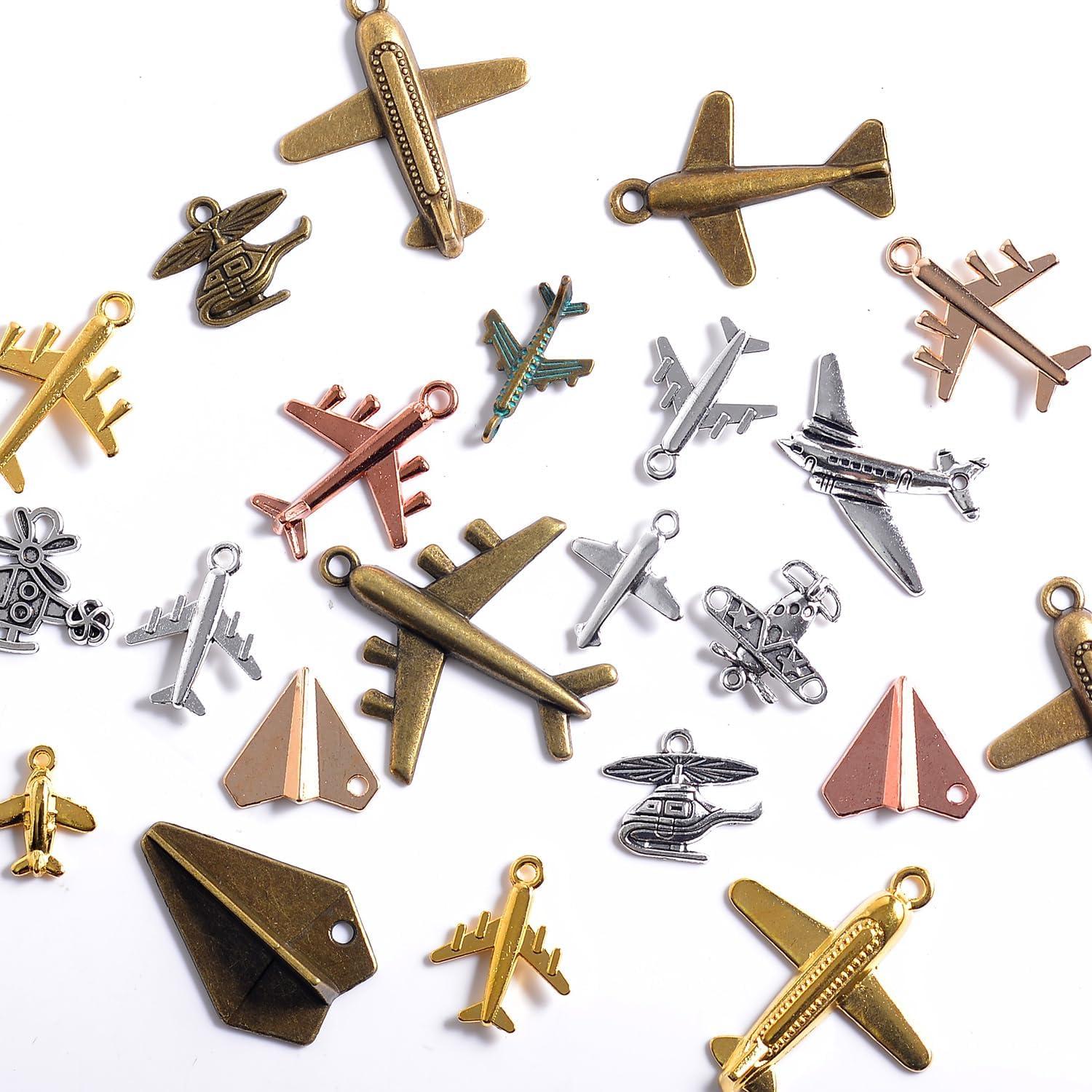 Encantos de Metal Stino 100g para Joyería - Plata y Oro