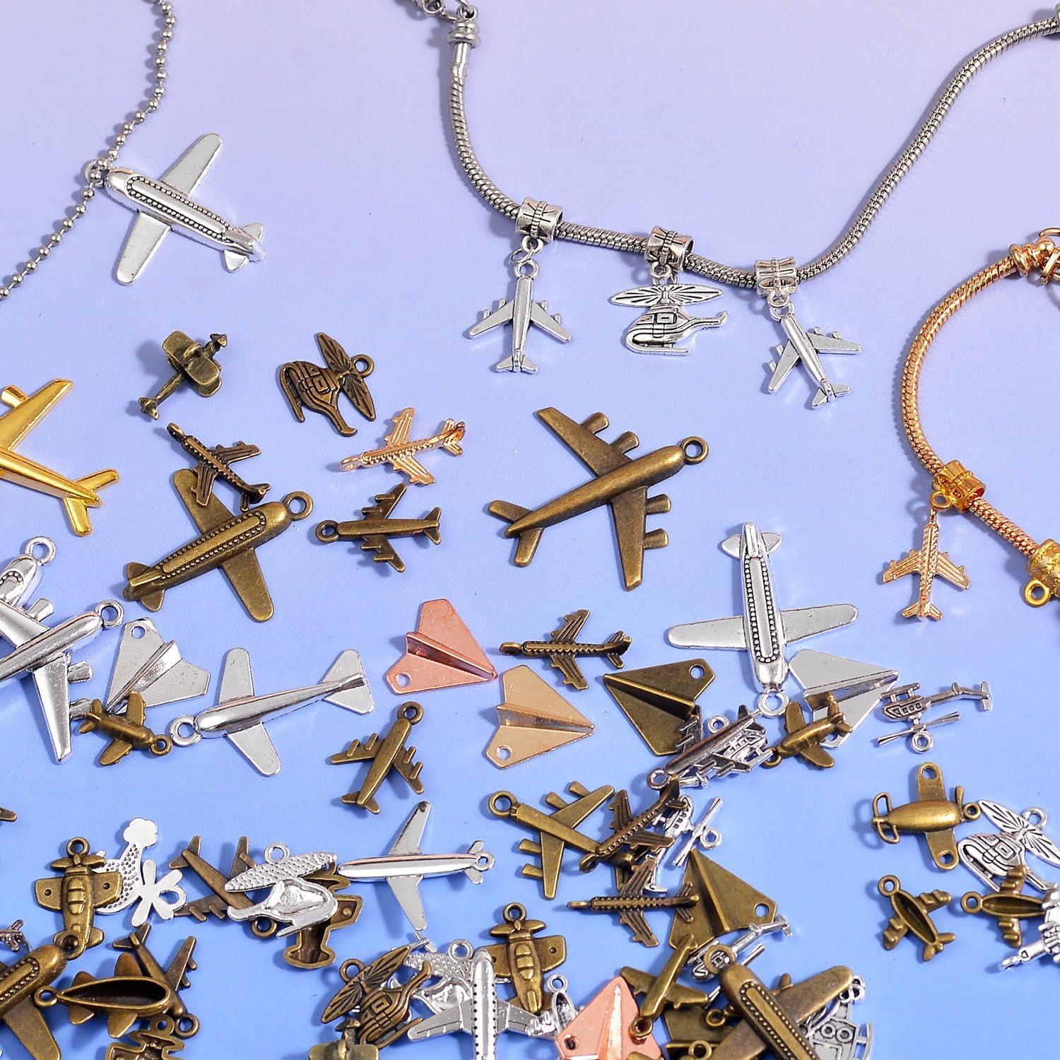 Encantos de Metal Stino 100g para Joyería - Plata y Oro