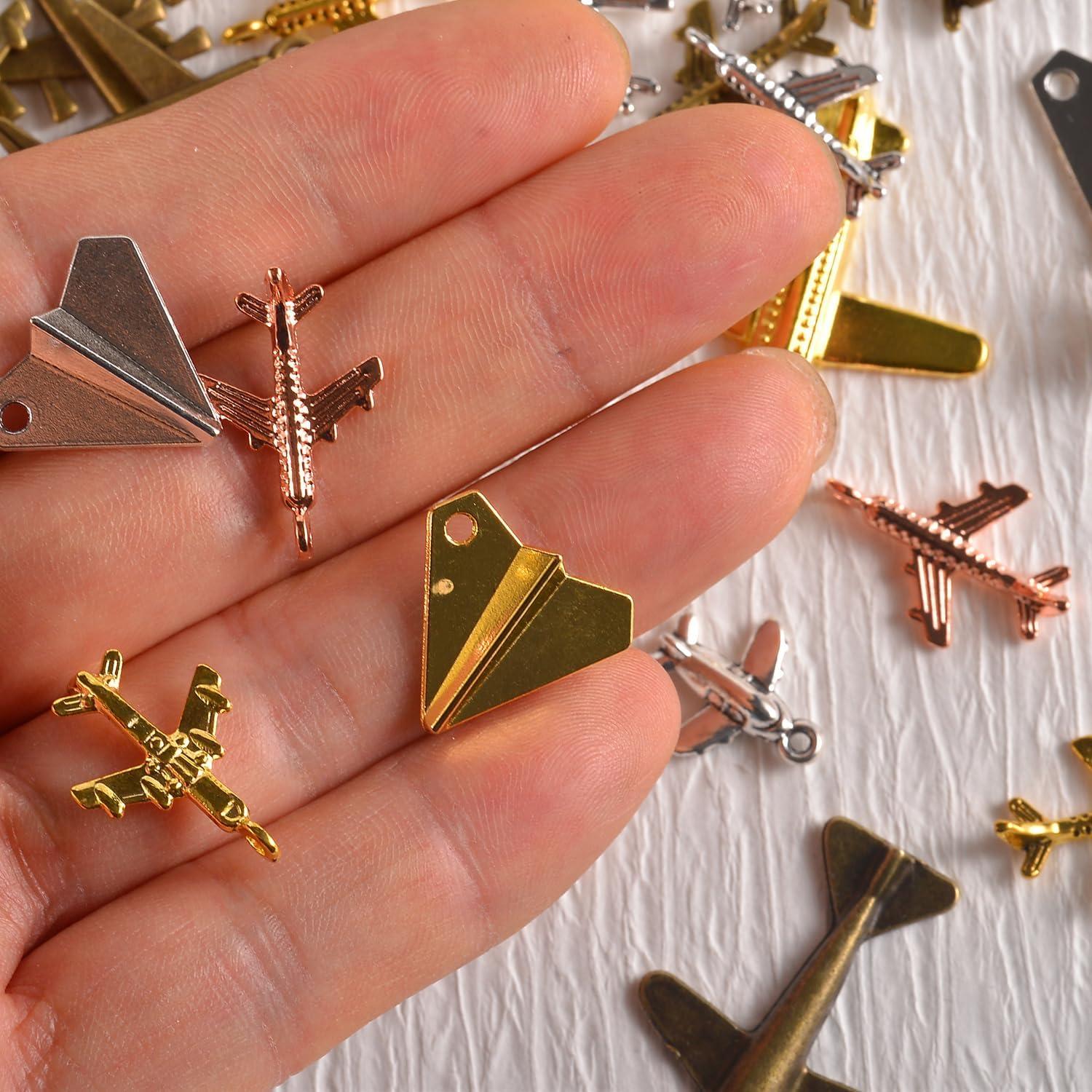 Encantos de Metal Stino 100g para Joyería - Plata y Oro