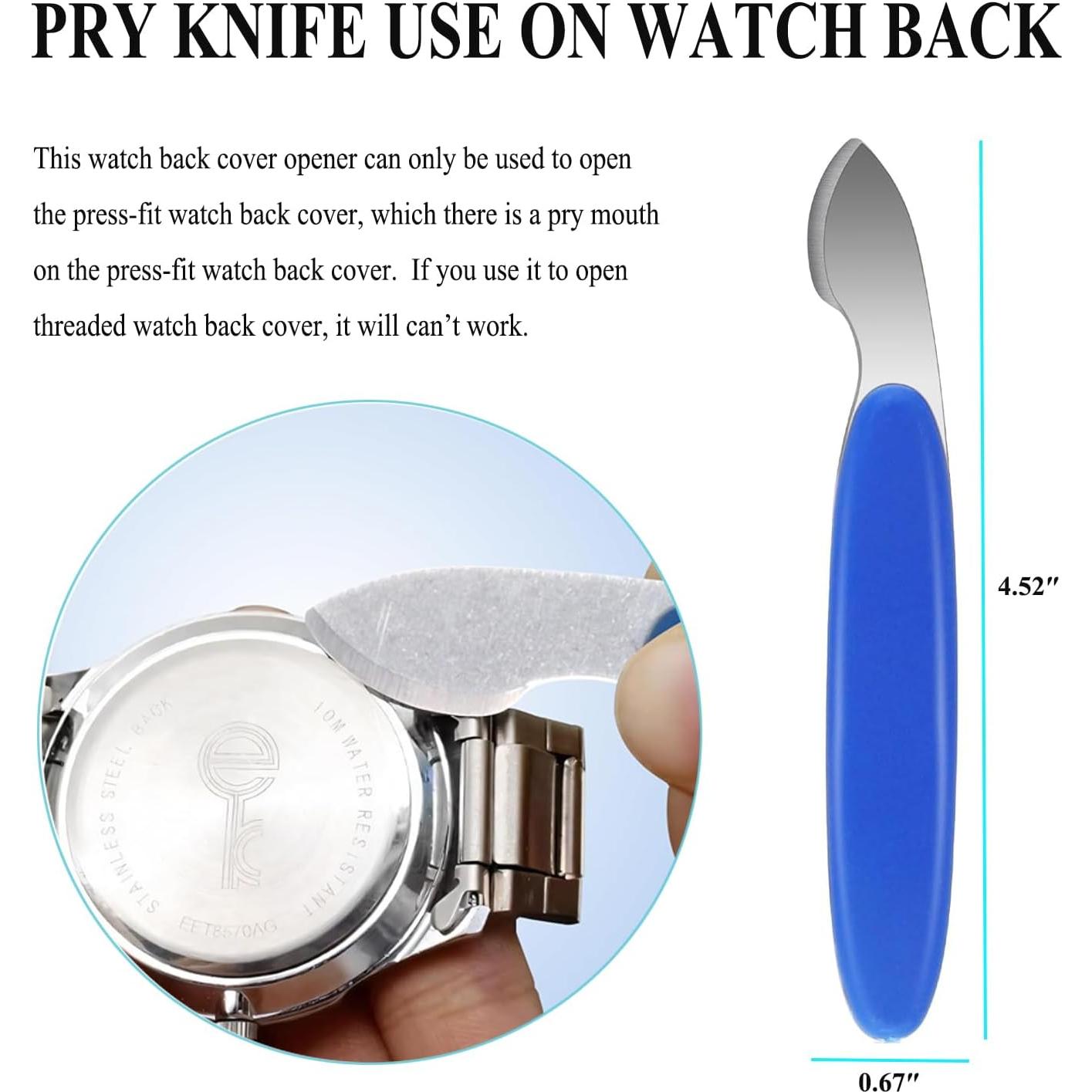 Kit de Herramientas para Reloj TICFROG 8 en 1 con Palancas