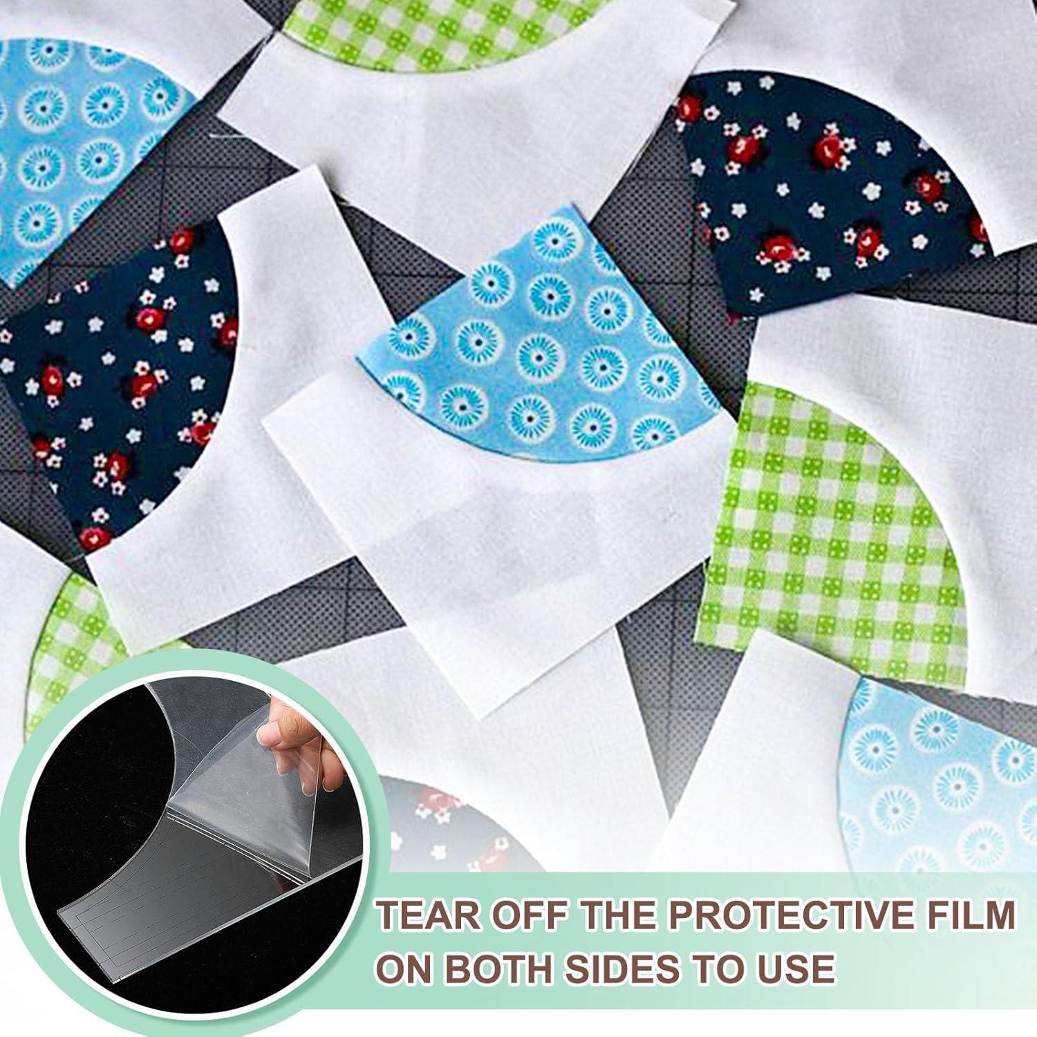 Plantillas de Acolchado Drunkards Path Kigley 3 Set 25.4-17.78-10.16 cm