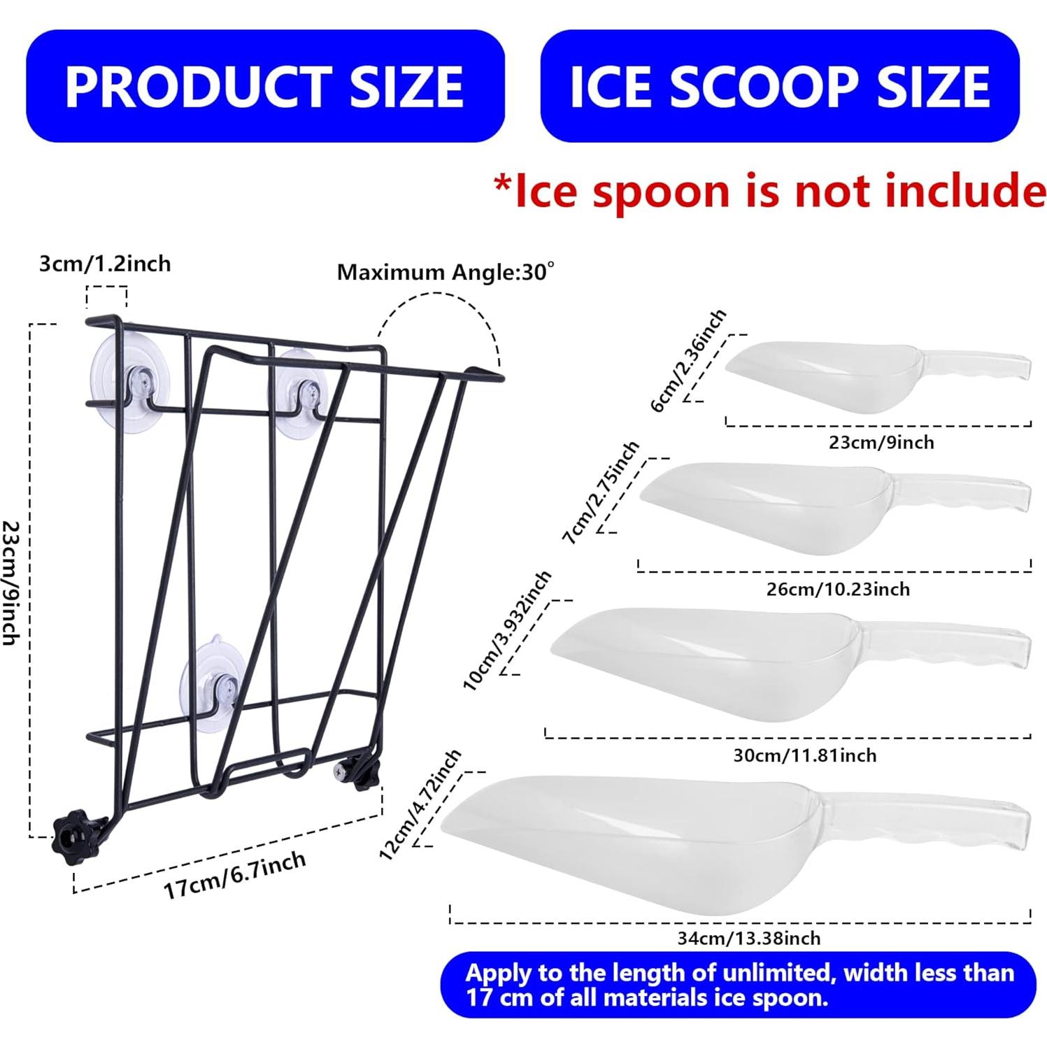 Soporte para Cucharón de Hielo TOCCYARD Grande 23x17 cm