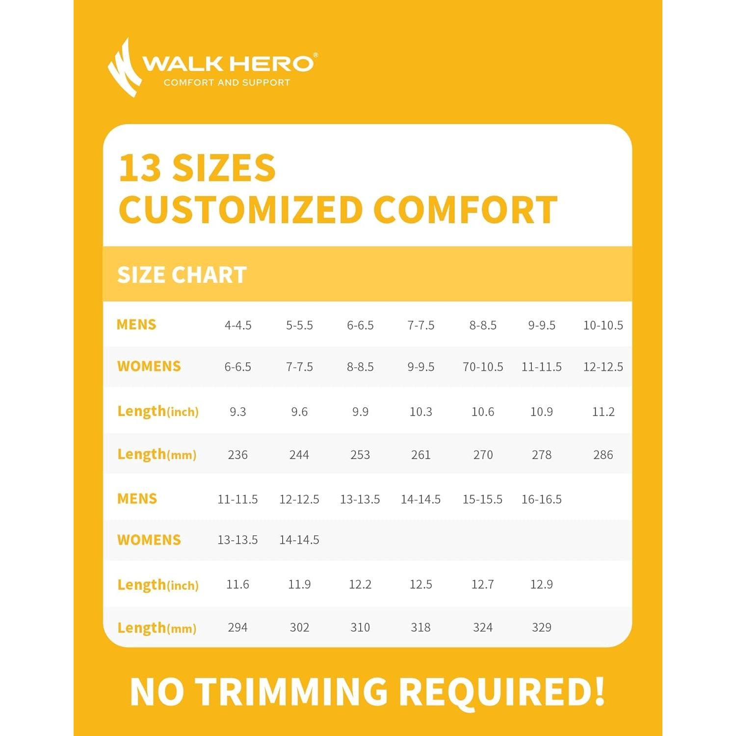 Plantillas de lana Walkhero para clima frío - Hombres 4