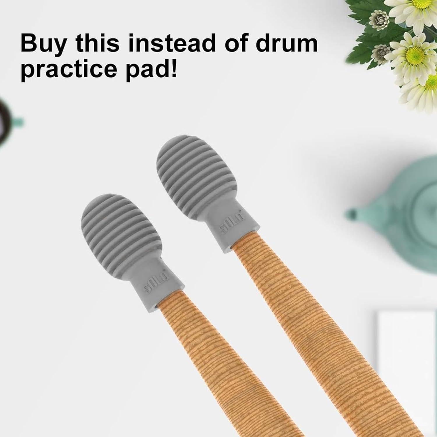 Silenciador de Batería AUPHY 4PCS para Práctica Silenciosa