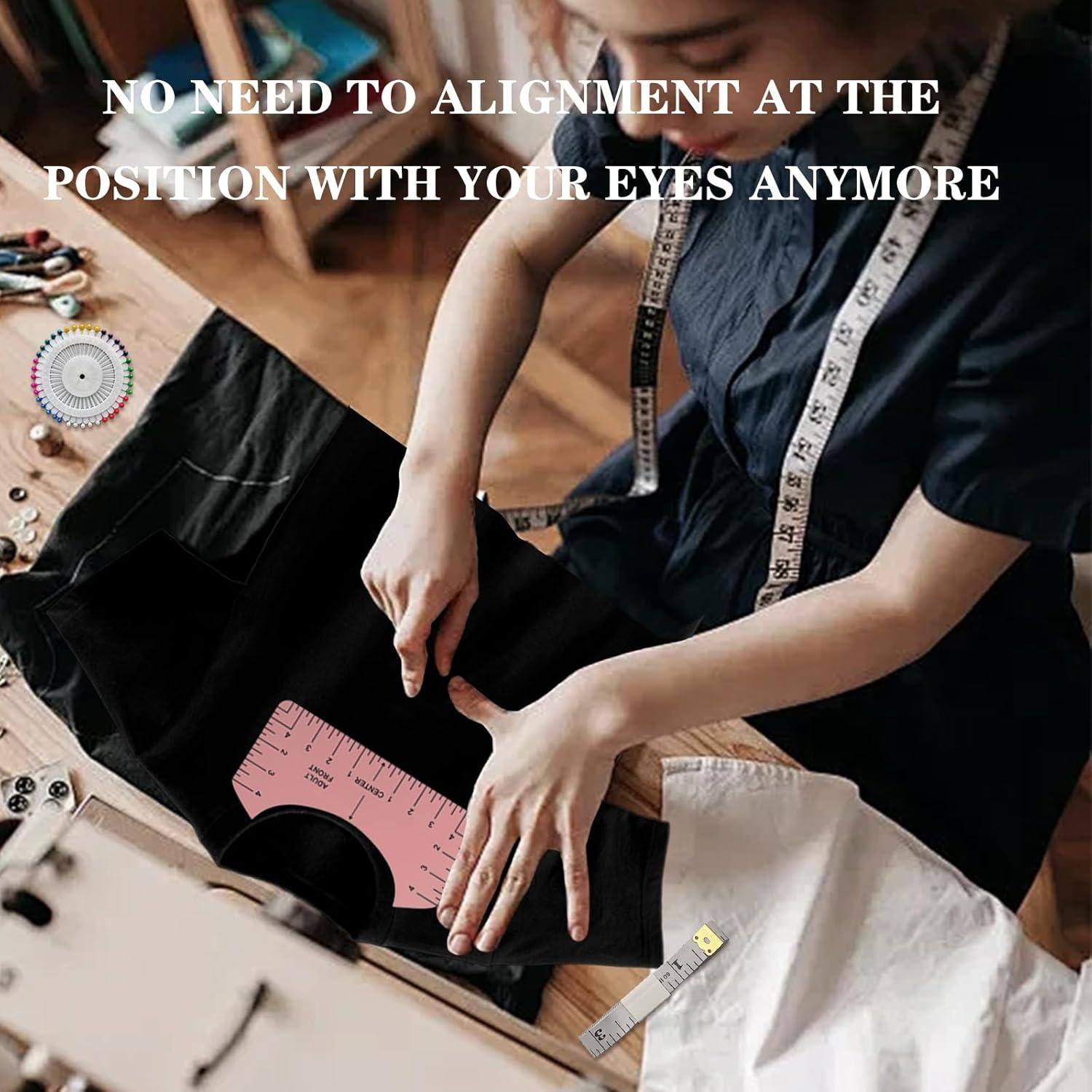 Guías de Alineación de Camisas 8 Piezas Ofeankri para DIY