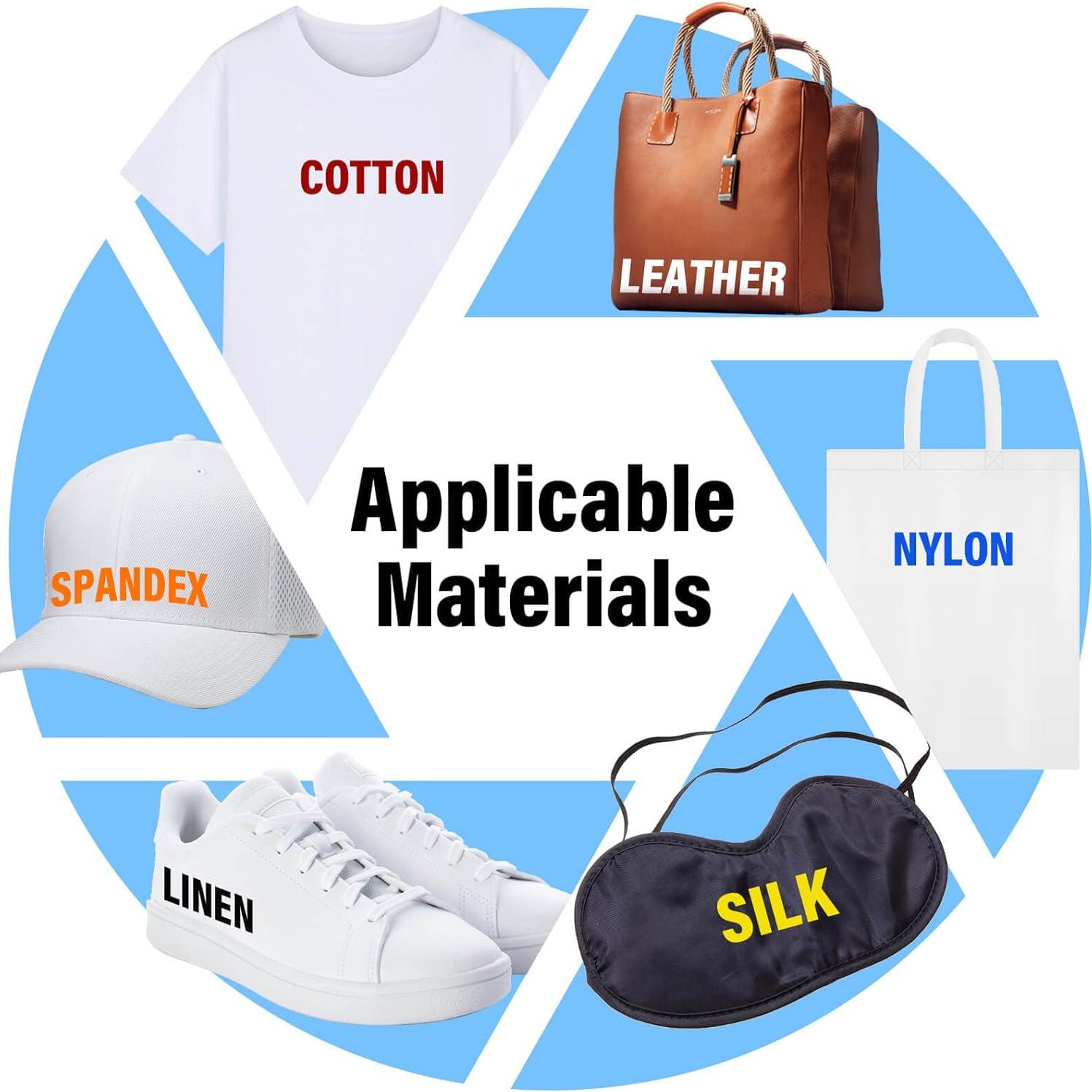 24 Hojas Letras Termoadhesivas Mckanti 1056 Piezas 5.08 cm