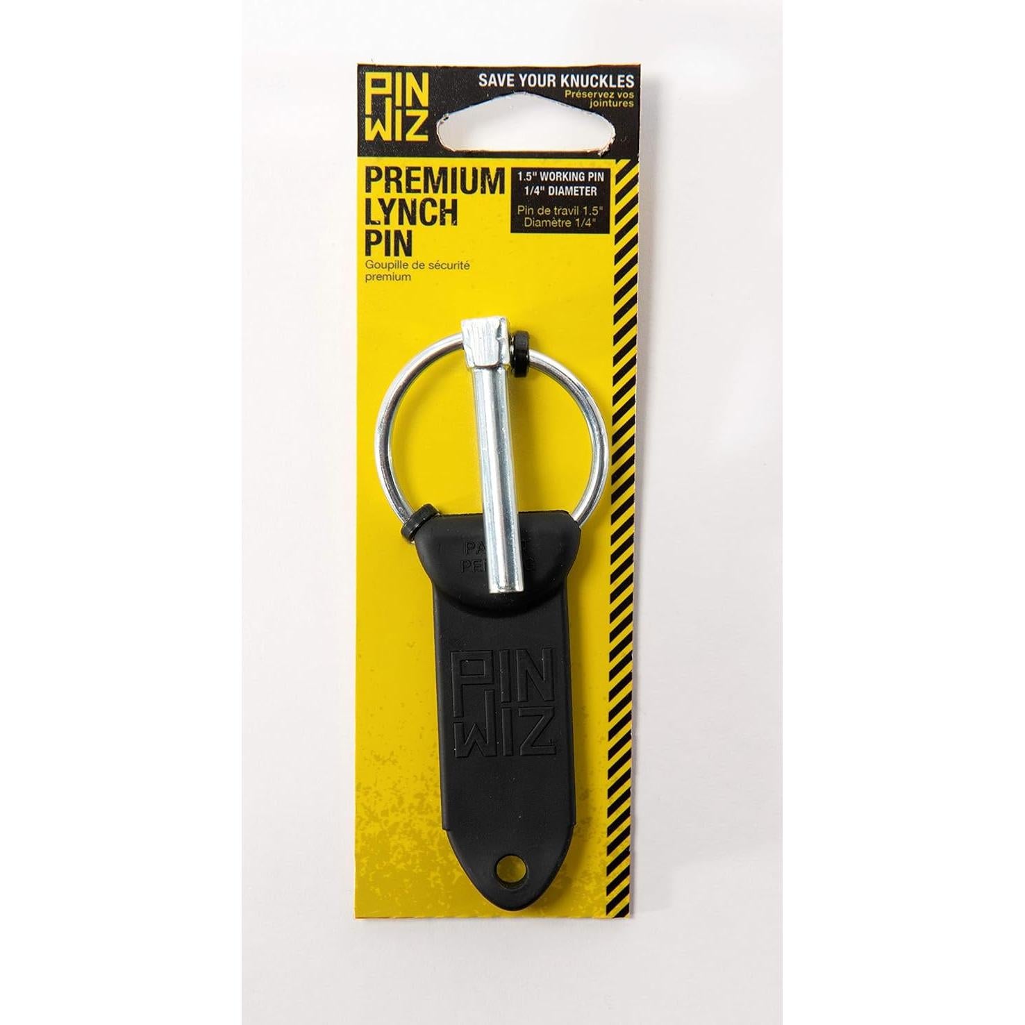 Pasadores y Clips de Remolque Pesados Pin Wiz 1/4" Auto Bloqueante