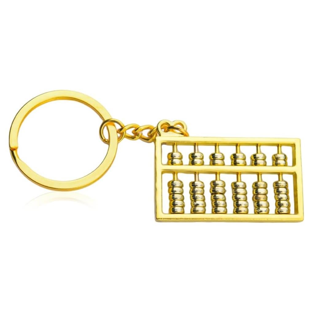 Abacus Keychain Gift for Math Teacher Dad Mom Birthday Gifts for Friend Bestie Christmas Gifts for Son Daughter