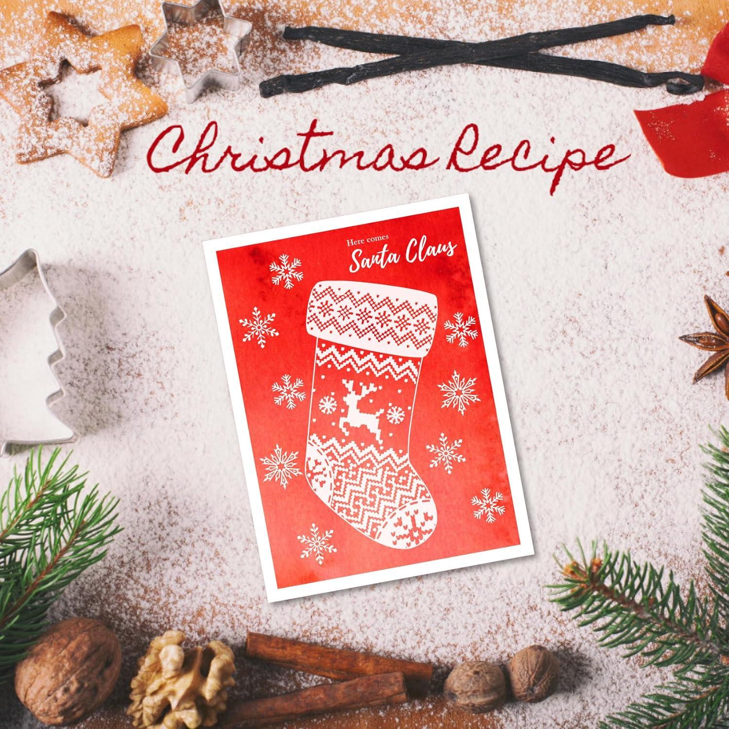 Carpeta de Embossing 3D Arbuya Calcetines de Navidad 17.8x12.7cm