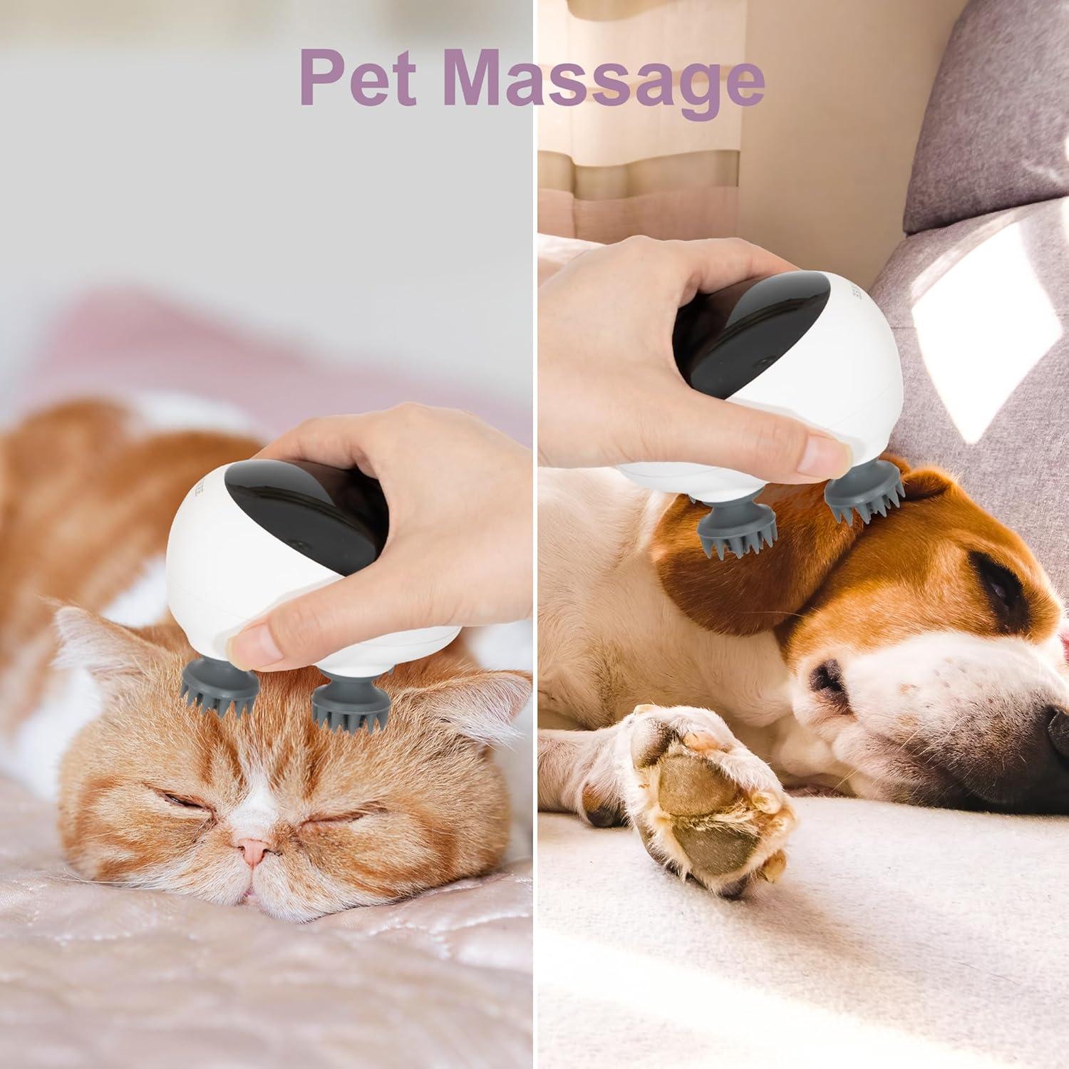 Masajeador de cuero cabelludo eléctrico AIBOKEE IPX7 recargable