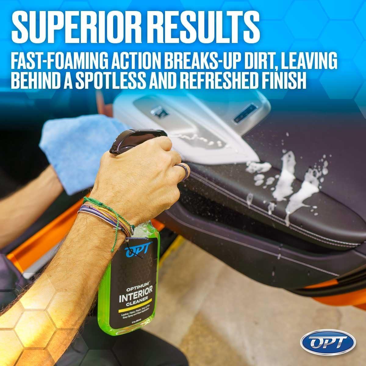 Kit de Lavado de Auto Optimum ONR 32 oz + Limpiador Interior 17 oz