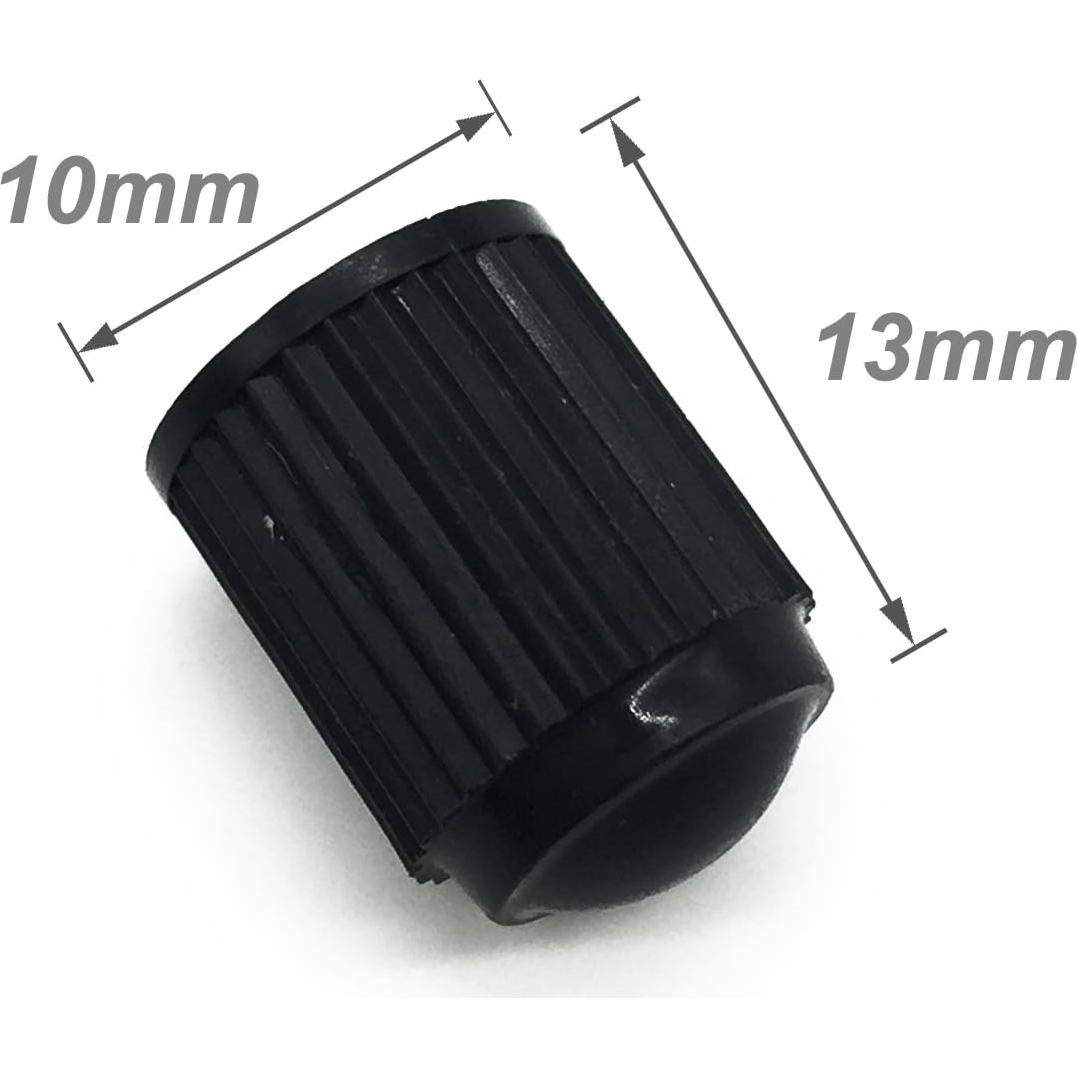 Tapa de Válvula de Plástico GODESON para Coche y Motocicleta - Paquete de 5